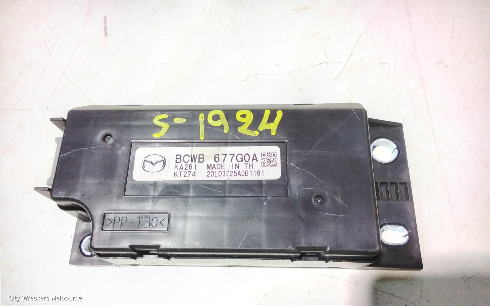 MAZDA 3, BP, 03/2019 ONWARDS, BCWB 677G0A POWER UNIT CONTROL MODULE : 95650