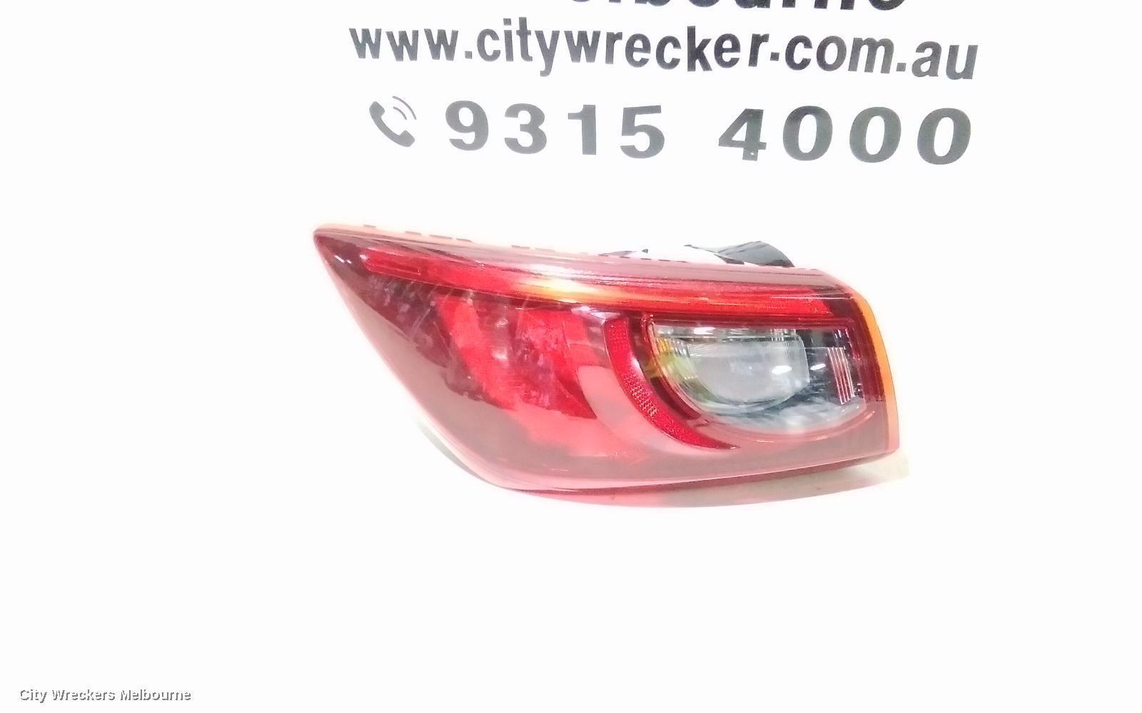 MAZDA CX3 LEFT TAILLIGHT, DK, LED TYPE, 03/2015 - 05/2018