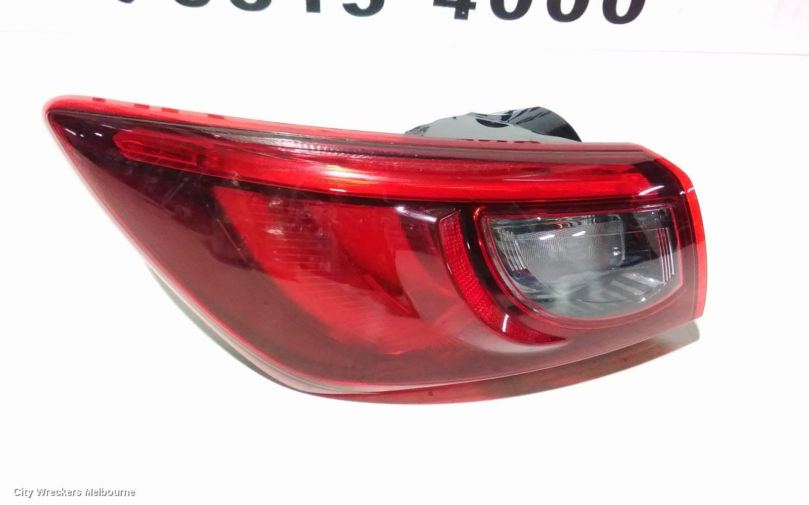 MAZDA CX3 LEFT TAILLIGHT, DK, LED TYPE, 03/2015 - 05/2018