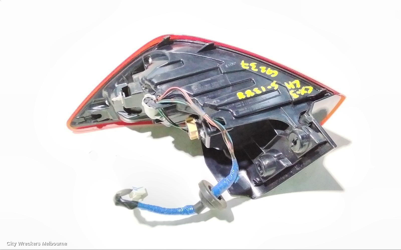 MAZDA CX3 LEFT TAILLIGHT, DK, LED TYPE, 03/2015 - 05/2018