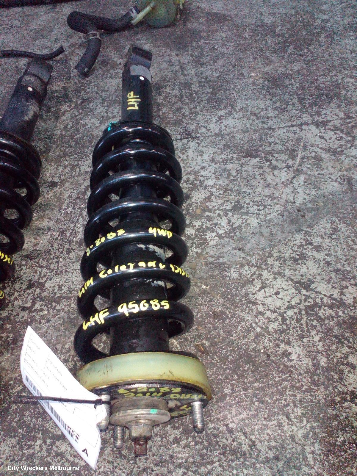 HOLDEN COLORADO LEFT FRONT STRUT, 4WD, RG, 01/2012 - 06/2016