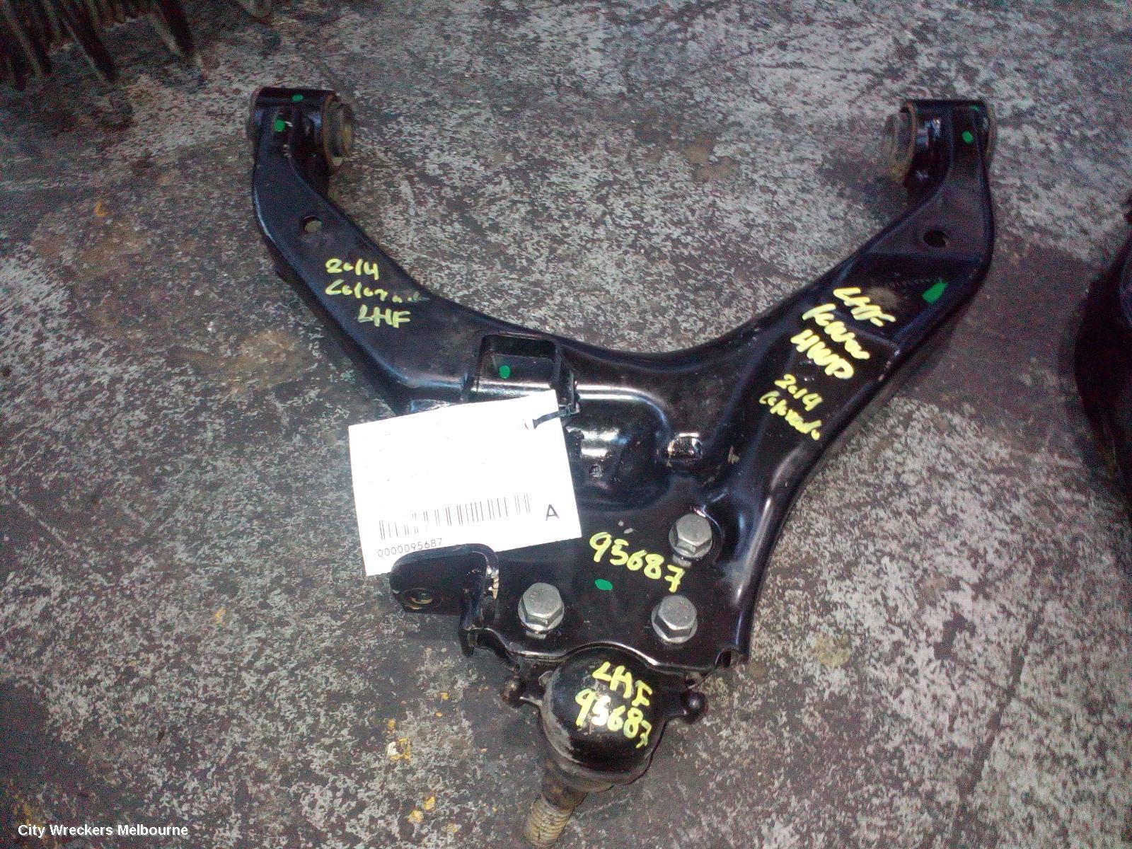 HOLDEN COLORADO LEFT FRONT LOWER CONTROL ARM, RG/RG 7, 01/2012 - 06/2016