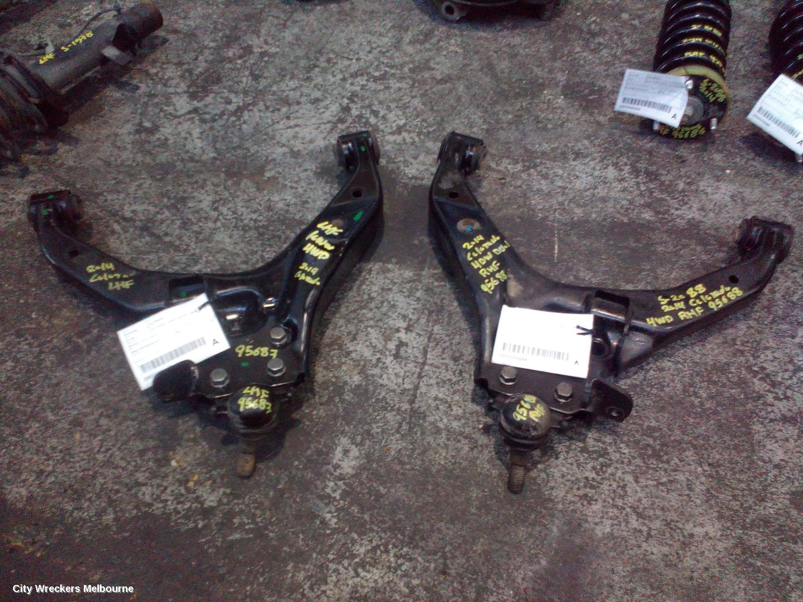HOLDEN COLORADO LEFT FRONT LOWER CONTROL ARM, RG/RG 7, 01/2012 - 06/2016