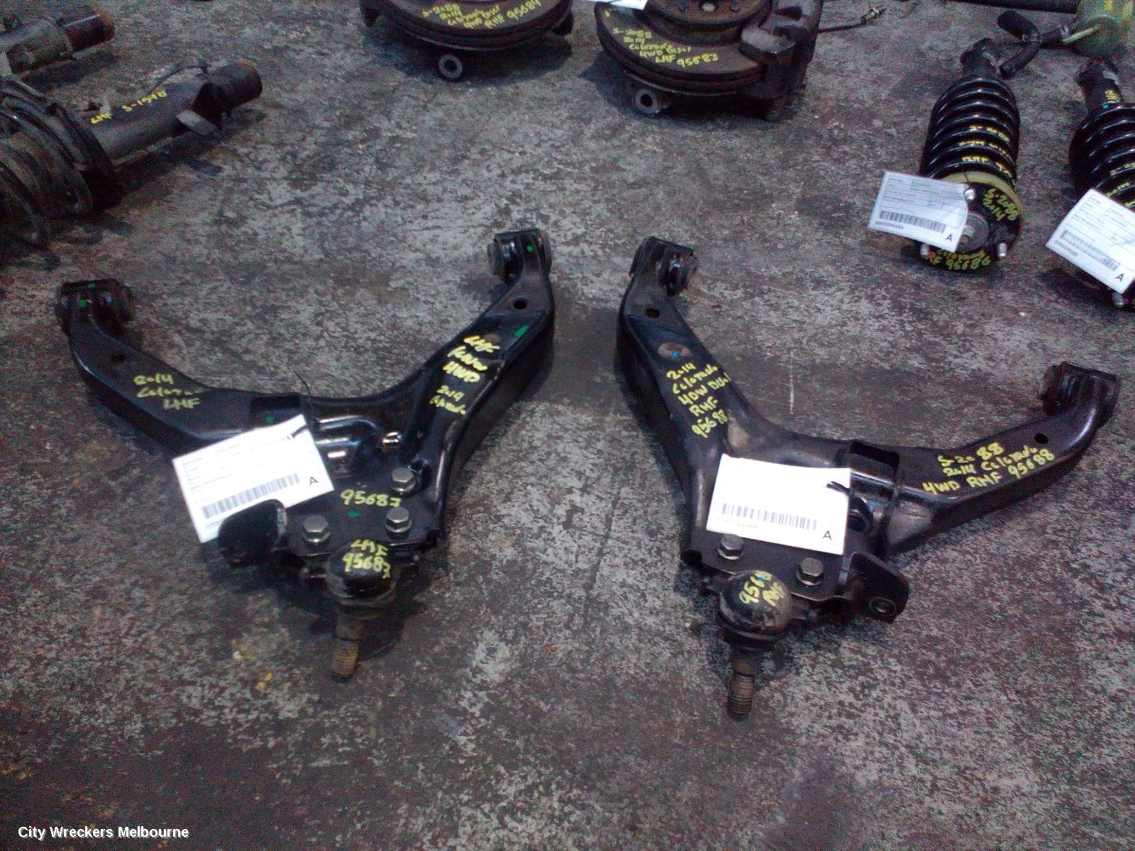 HOLDEN COLORADO RIGHT FRONT LOWER CONTROL ARM, RG/RG 7, 01/2012 - 06/2016