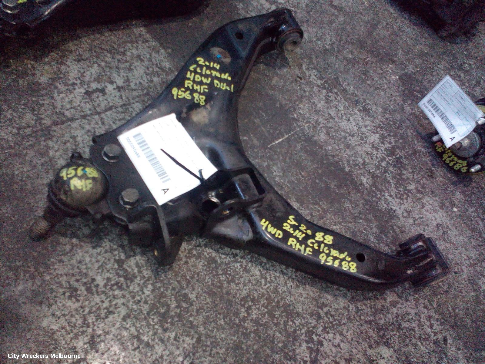 HOLDEN COLORADO RIGHT FRONT LOWER CONTROL ARM, RG/RG 7, 01/2012 - 06/2016