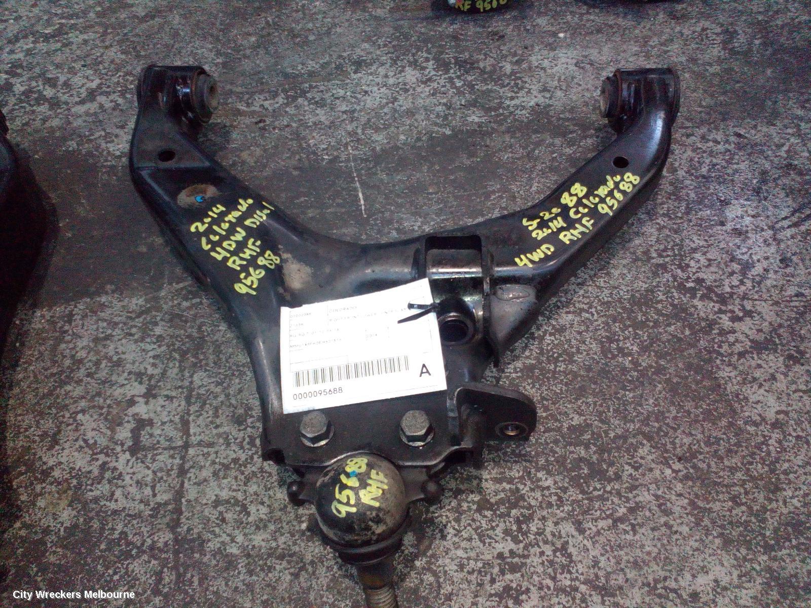 HOLDEN COLORADO RIGHT FRONT LOWER CONTROL ARM, RG/RG 7, 01/2012 - 06/2016