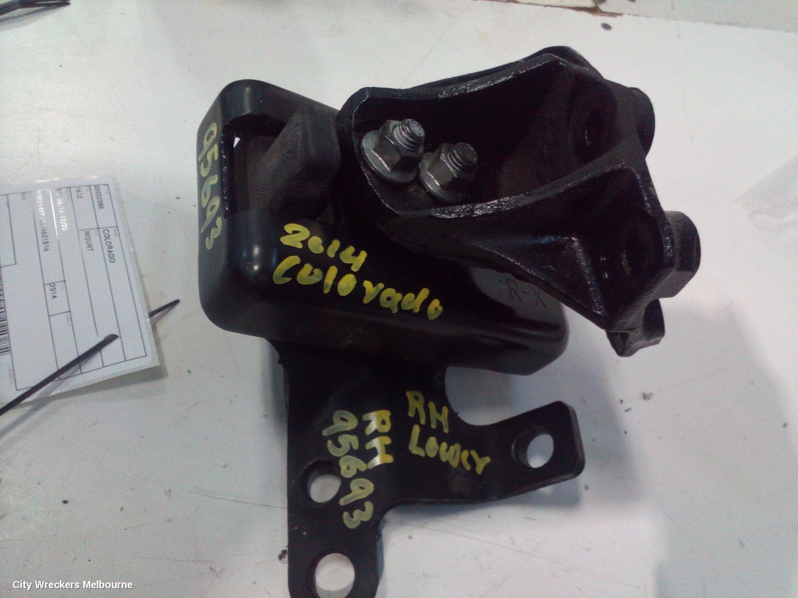 HOLDEN COLORADO MOUNT, RG, 06/2012 - 12/2020