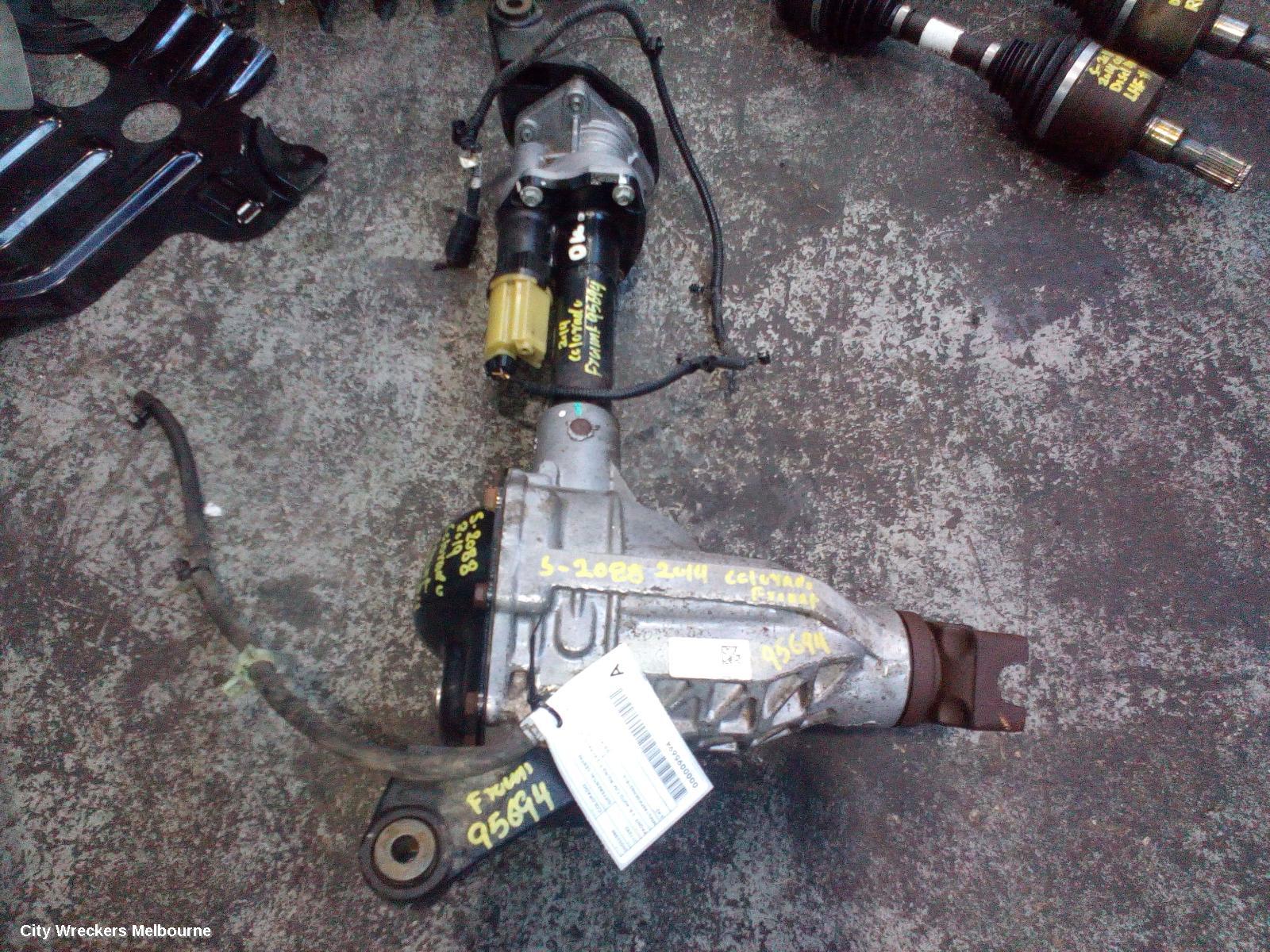 HOLDEN COLORADO DIFFERENTIAL CENTRE, FRONT, 2.8, AUTO T/M, RG/RG 7, 3.42 RATIO, 01/2012 - 12/2020