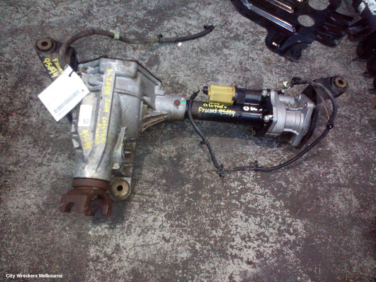 HOLDEN COLORADO DIFFERENTIAL CENTRE, FRONT, 2.8, AUTO T/M, RG/RG 7, 3.42 RATIO, 01/2012 - 12/2020