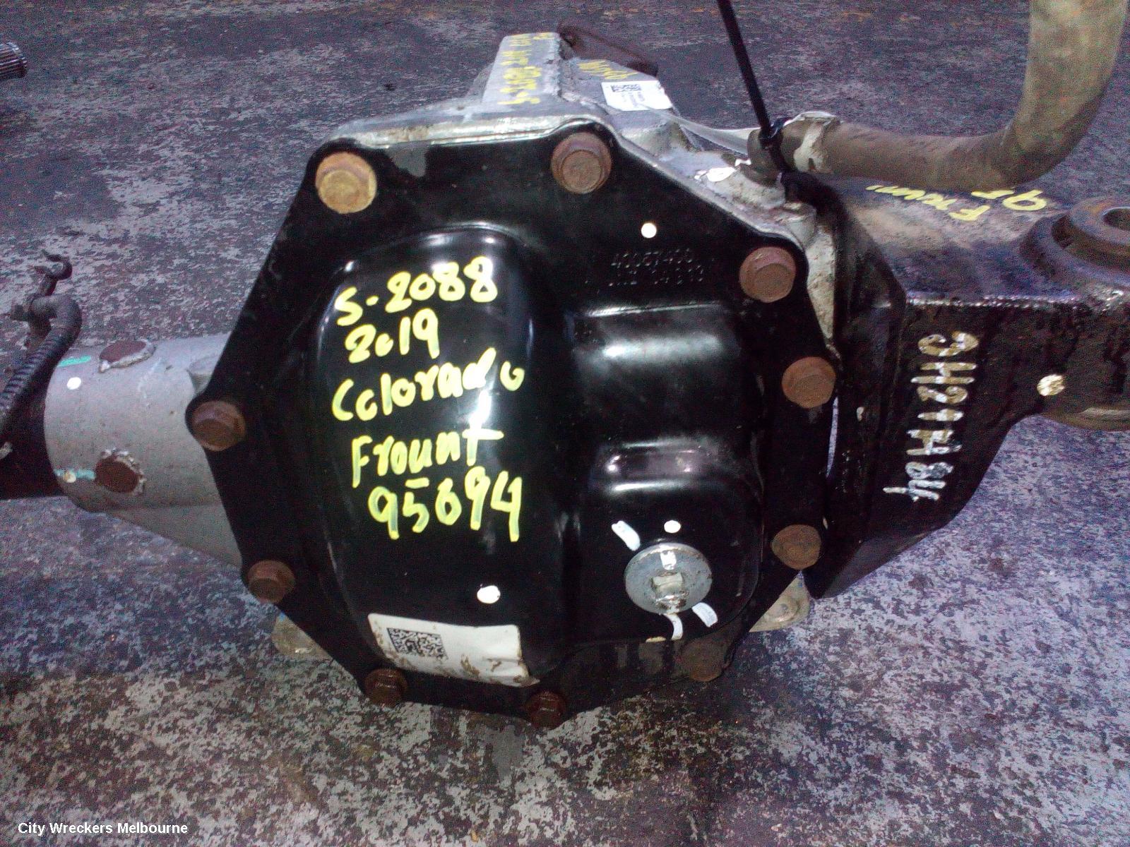 HOLDEN COLORADO DIFFERENTIAL CENTRE, FRONT, 2.8, AUTO T/M, RG/RG 7, 3.42 RATIO, 01/2012 - 12/2020