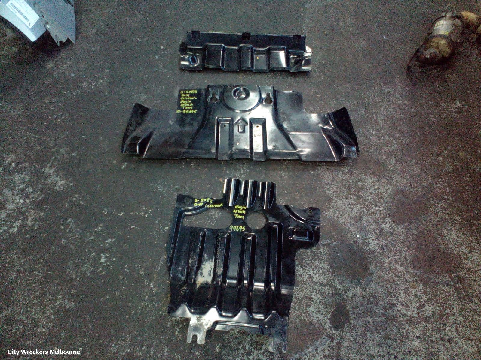 HOLDEN COLORADO LOWER ENGINE SPLASH TRAY, RG/RG 7, 10/2013 - 07/2016