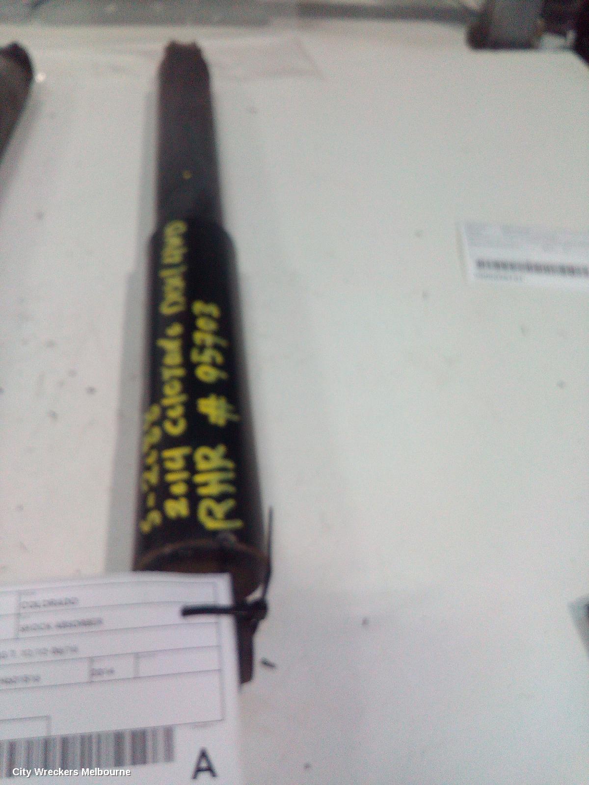 HOLDEN COLORADO SHOCK ABSORBER, REAR (PAIR), RG 7, 12/2012 - 06/2016