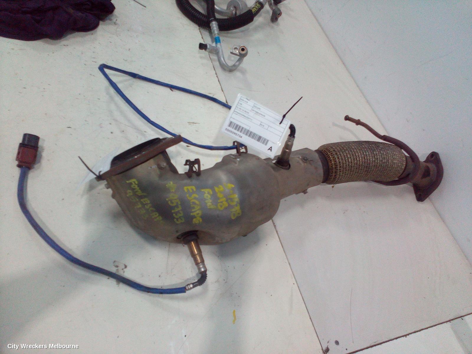 FORD ESCAPE CATALYTIC CONVERTER, DOWNPIPE-CAT TYPE, 1.5, PETROL, ZG, 09/2016 - 05/2020