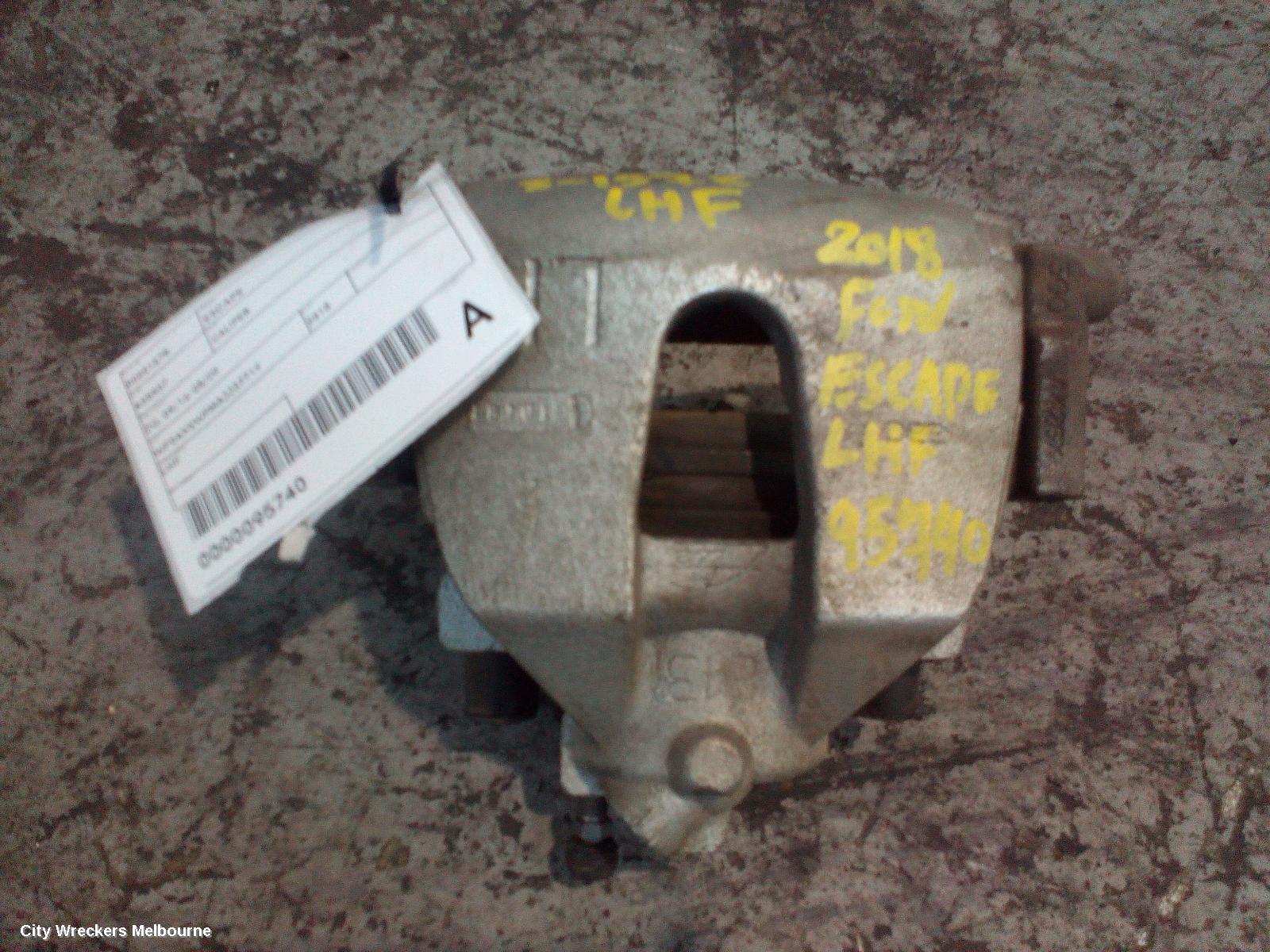 FORD ESCAPE CALIPER, ZG, LH FRONT, STANDARD TYPE, 09/2016 - 05/2020