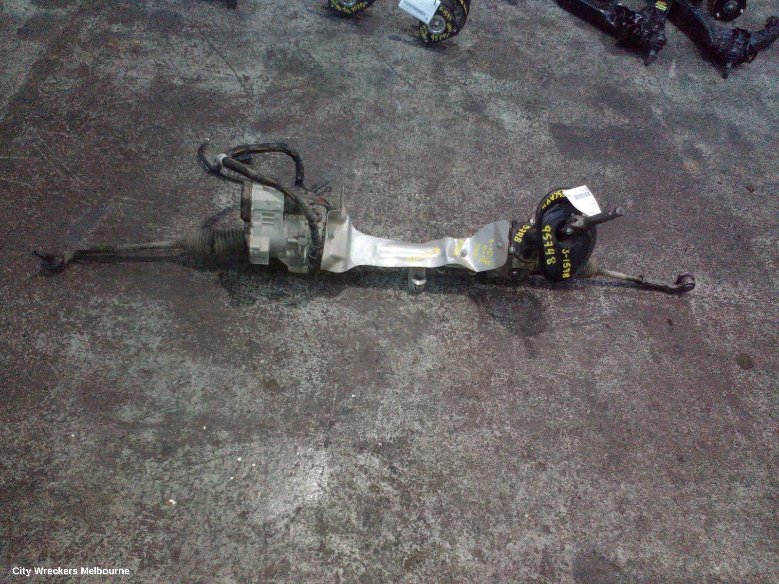 FORD ESCAPE STEERING BOX/RACK, ZG, PETROL, 09/2016 - 05/2020