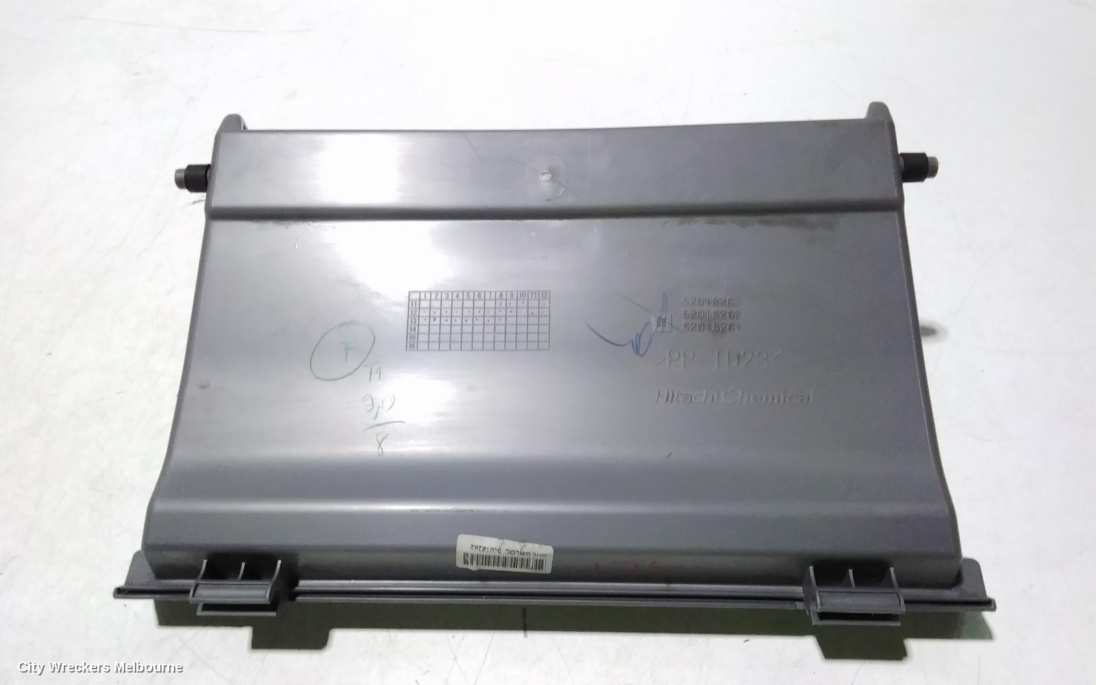 HOLDEN COLORADO GLOVE BOX, LOWER (RH SIDE), BLACK, RG, 01/2012 - 12/2020