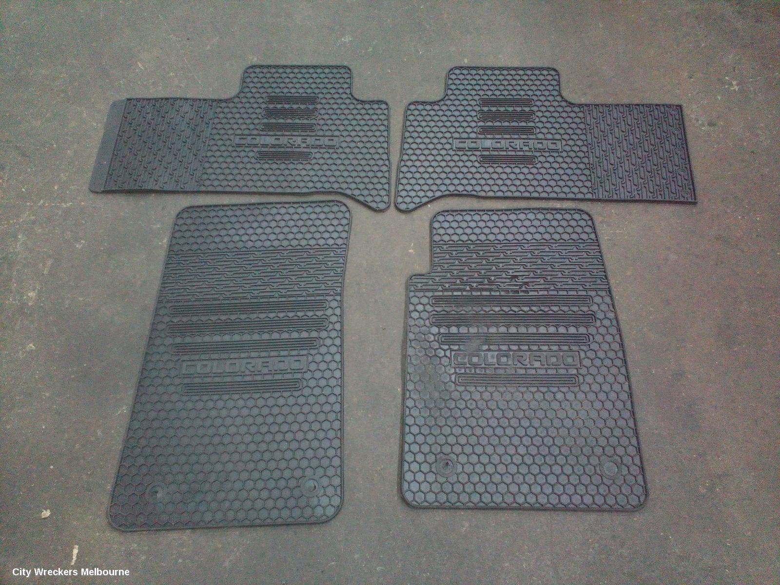 HOLDEN COLORADO FLOOR MATS, RG, 06/2012 - 12/2020