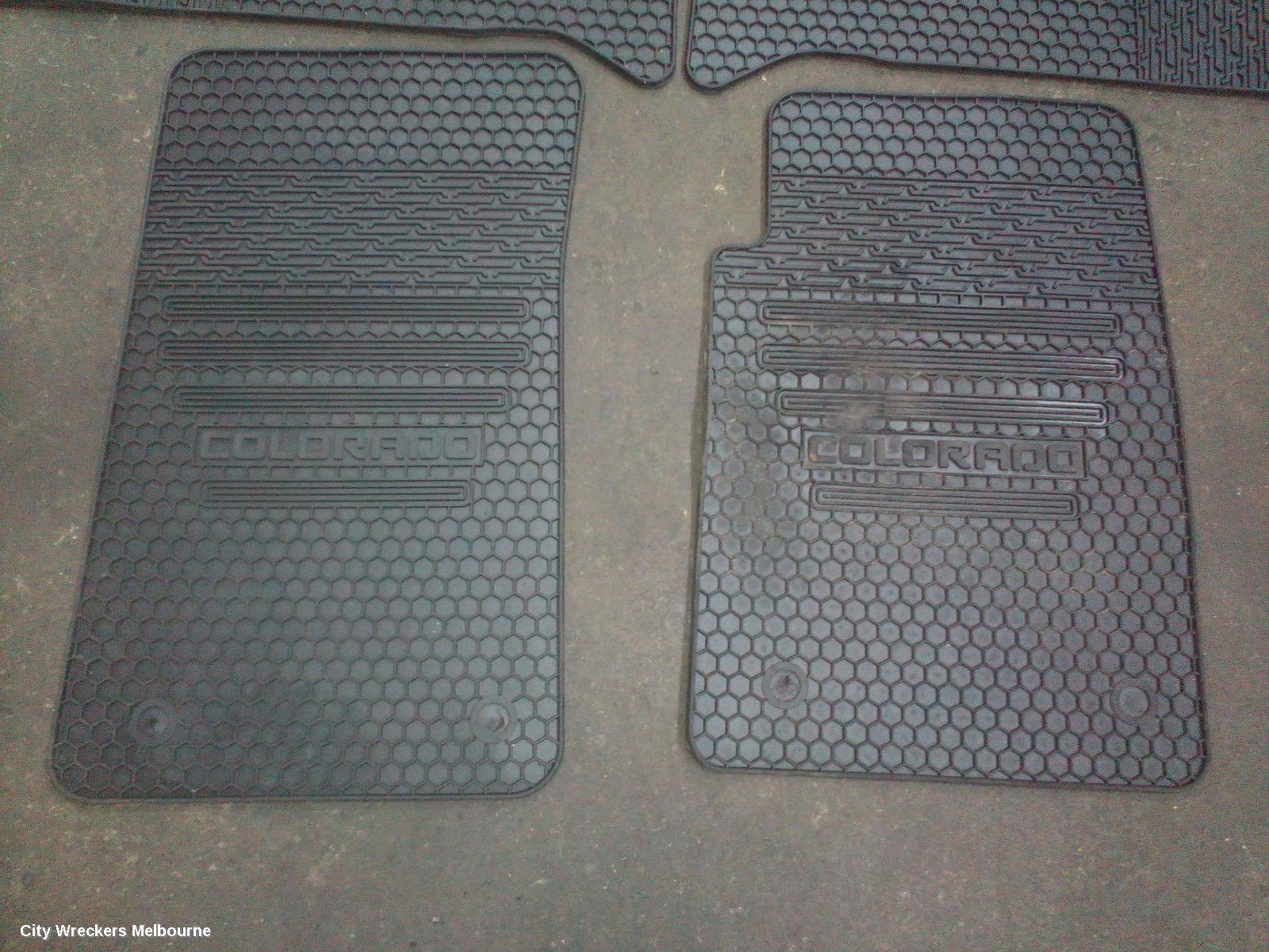 HOLDEN COLORADO FLOOR MATS, RG, 06/2012 - 12/2020
