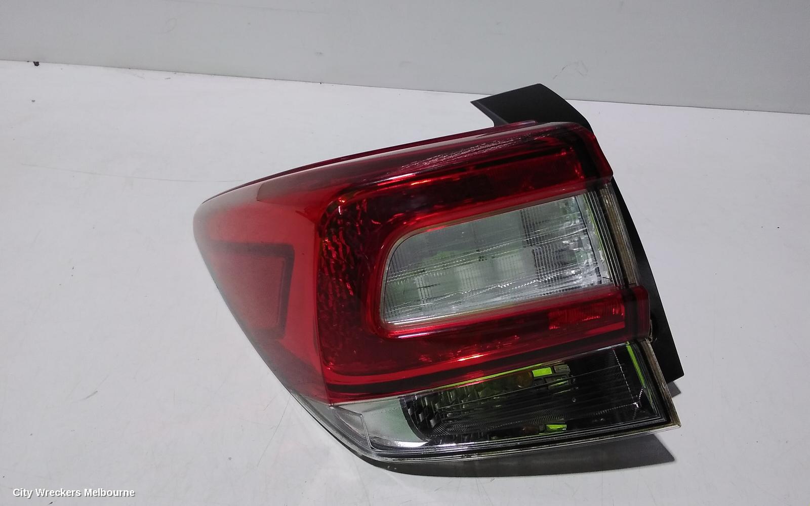 SUBARU XV LEFT TAILLIGHT, W/ CHROME INSERT TYPE, G5X, 05/2017 - 04/2020