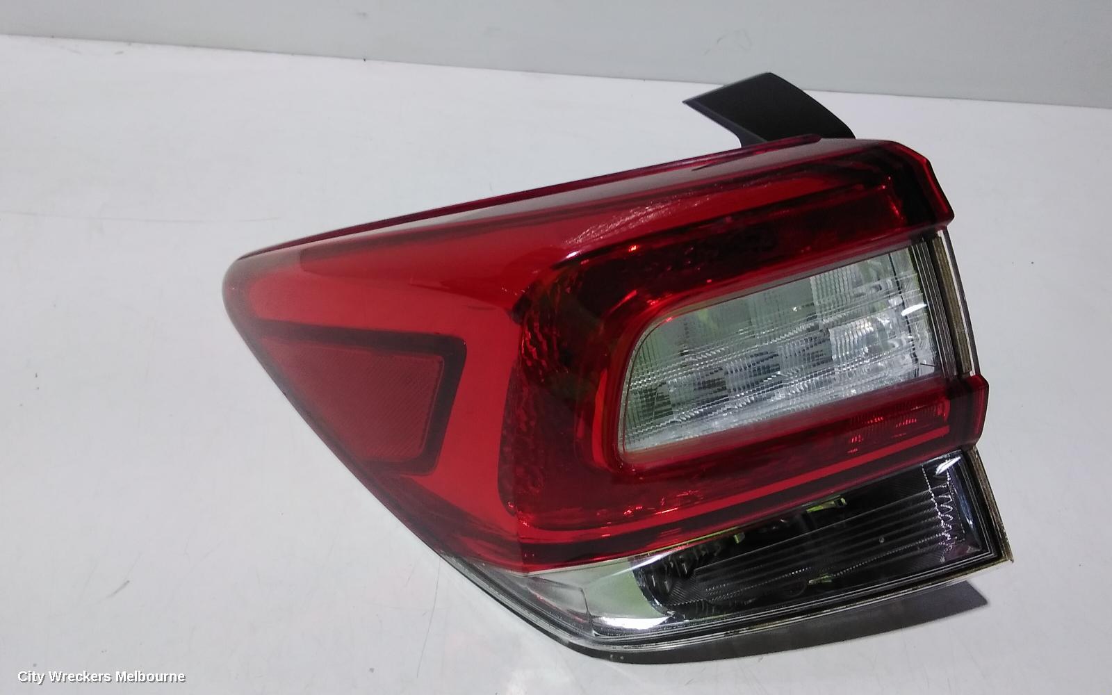 SUBARU XV LEFT TAILLIGHT, W/ CHROME INSERT TYPE, G5X, 05/2017 - 04/2020