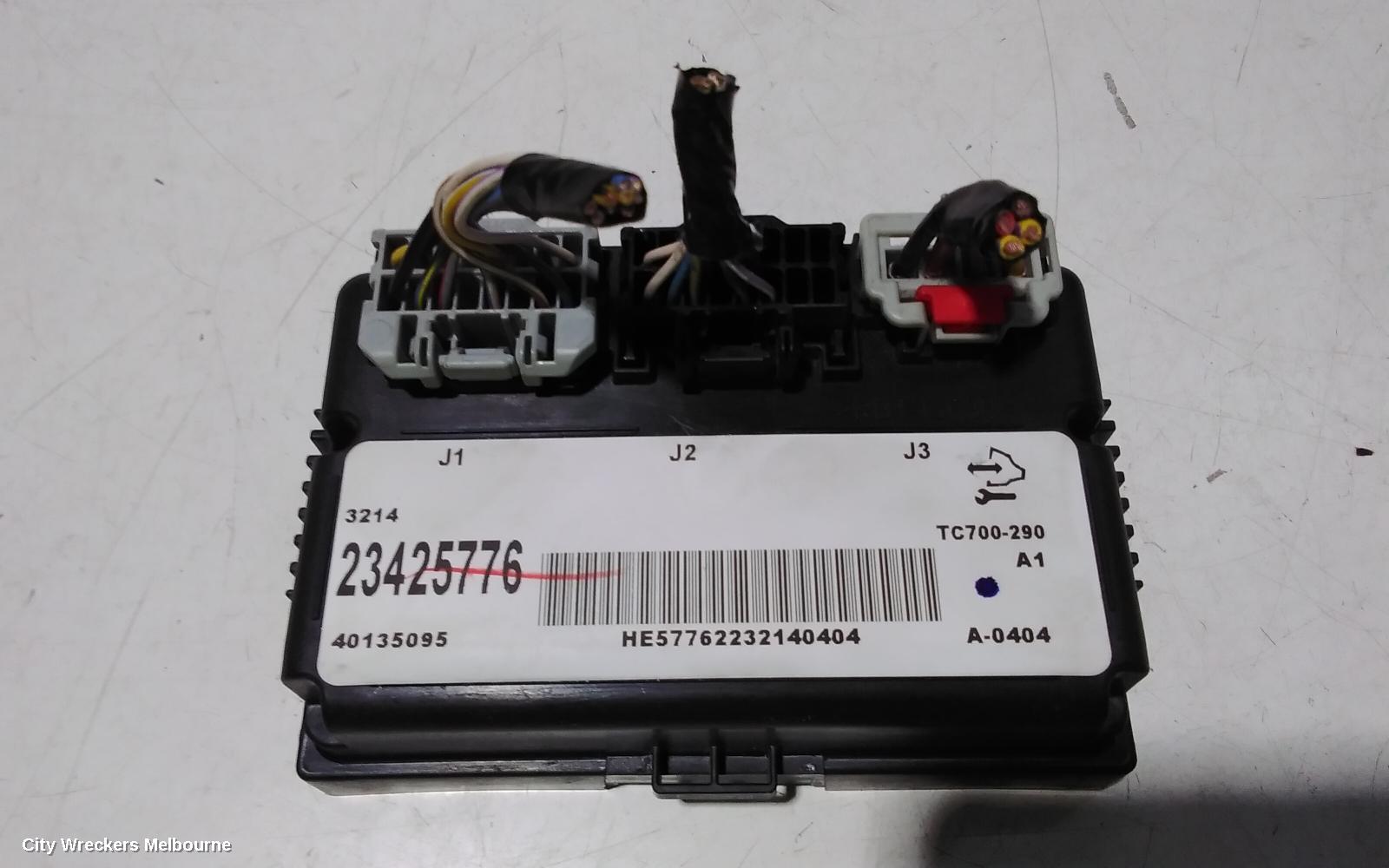 HOLDEN COLORADO ECU, TRANSFER CASE ECU, 2.8, DIESEL, P/N 23425776, RG, 01/2012 06/2016