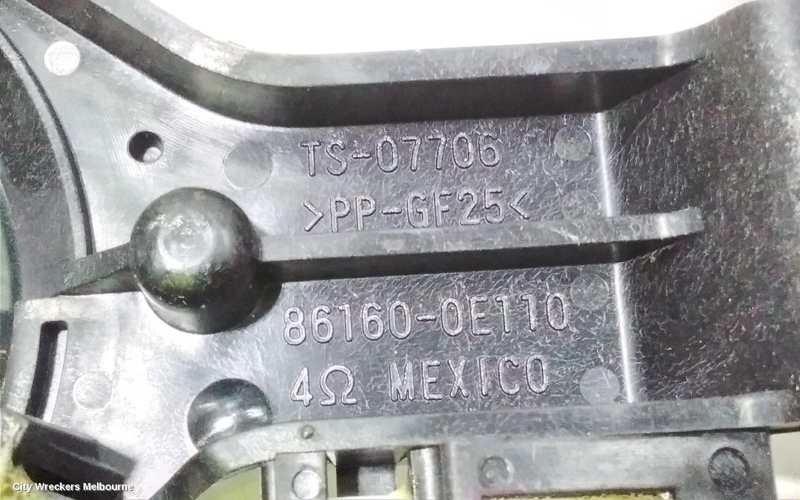 LEXUS RX SERIES SPEAKER, AL10, 03/2009 - 09/2015