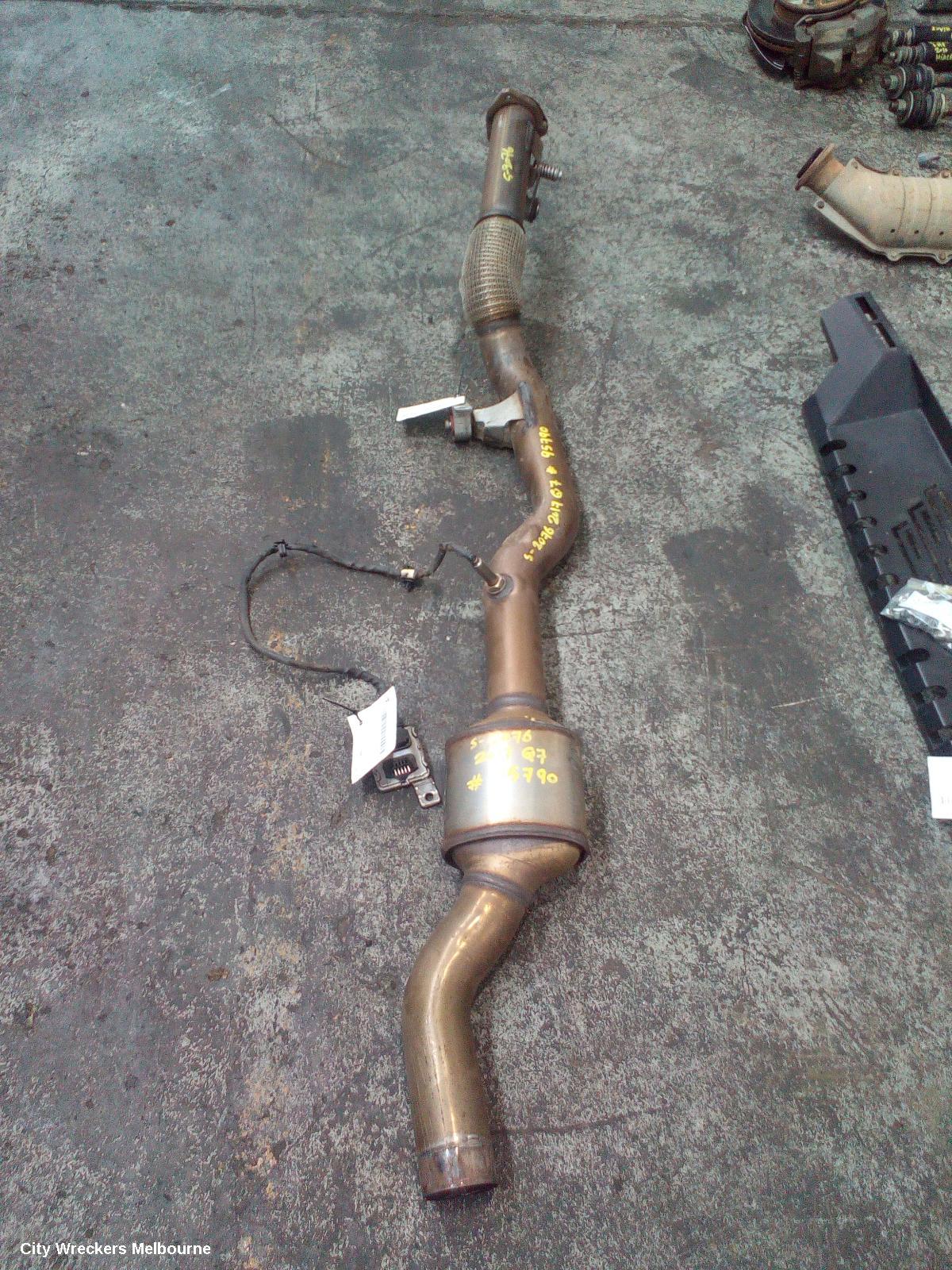 AUDI Q7 CATALYTIC CONVERTER, UNDER CAR-CAT TYPE, 3.0, DIESEL, CRTC/CZZA CODE, 4M, 09/2015 - 03/2020