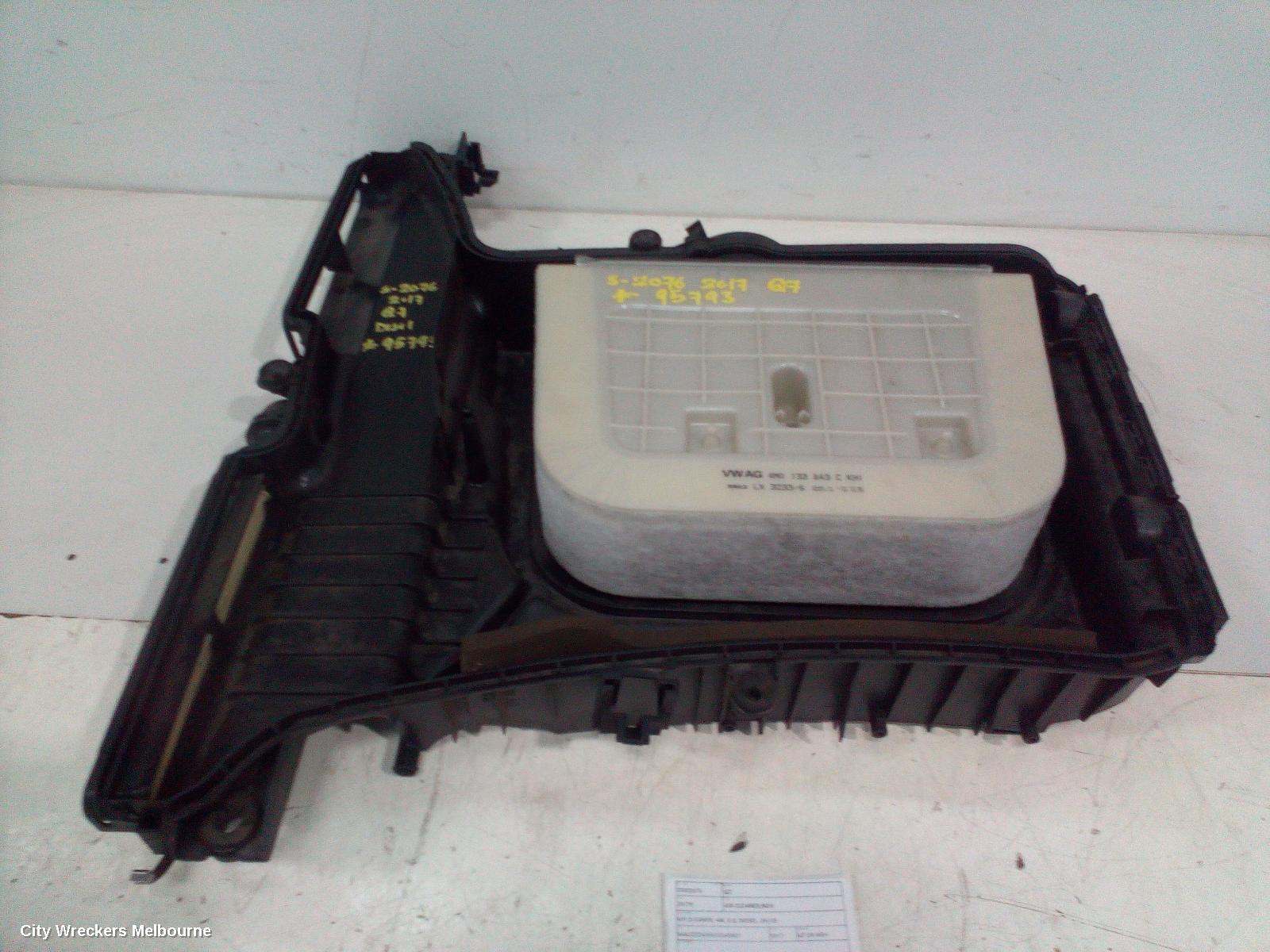 AUDI Q7 AIR CLEANER/BOX, AIR CLEANER, 4M, 3.0, DIESEL, 09/2015 ONWARDS