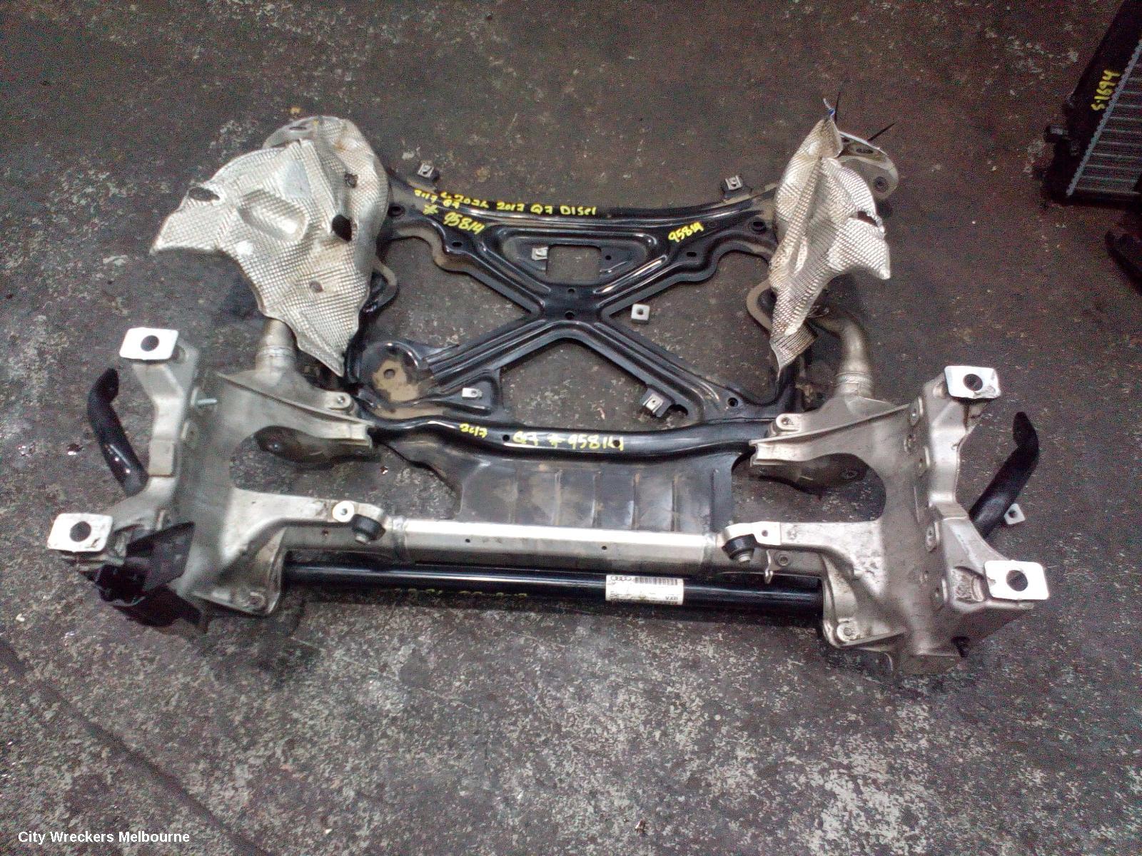 AUDI Q7 FRT XMEMBER/CRADLE, 4M, 07/2015 ONWARDS