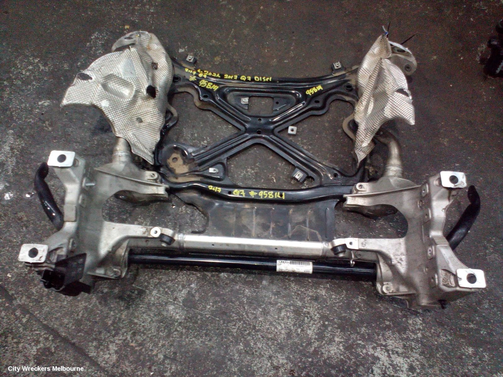 AUDI Q7 FRT XMEMBER/CRADLE, 4M, 07/2015 ONWARDS
