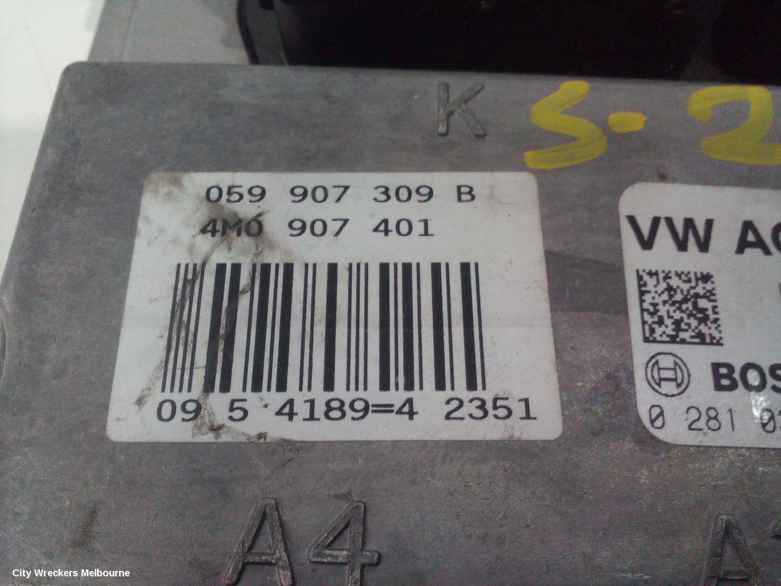 AUDI Q7 ECU, ENGINE ECU, 3.0, DIESEL, ECU ONLY, CRTC CODE, 4M, 09/2015 - 03/2020