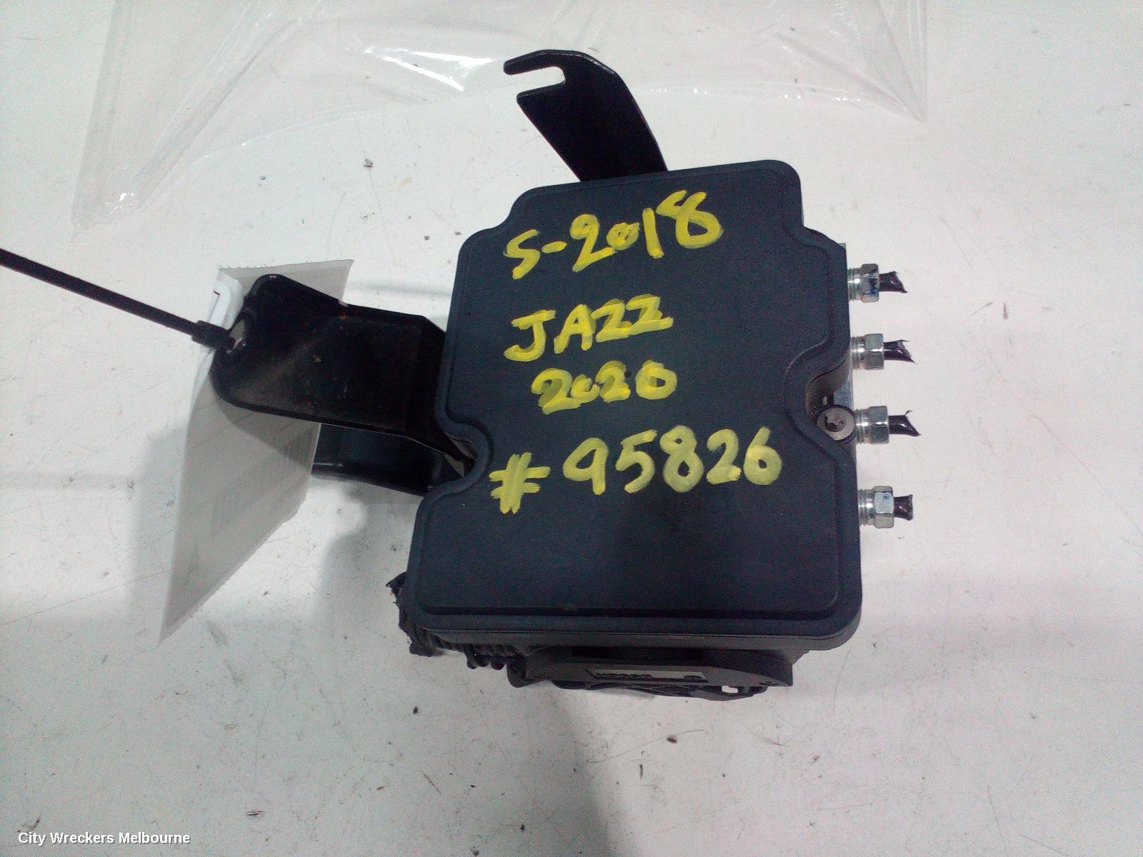 HONDA JAZZ ABS PUMP/MODULATOR, GF/GK, AUTO T/M, 07/2014 - 12/2020