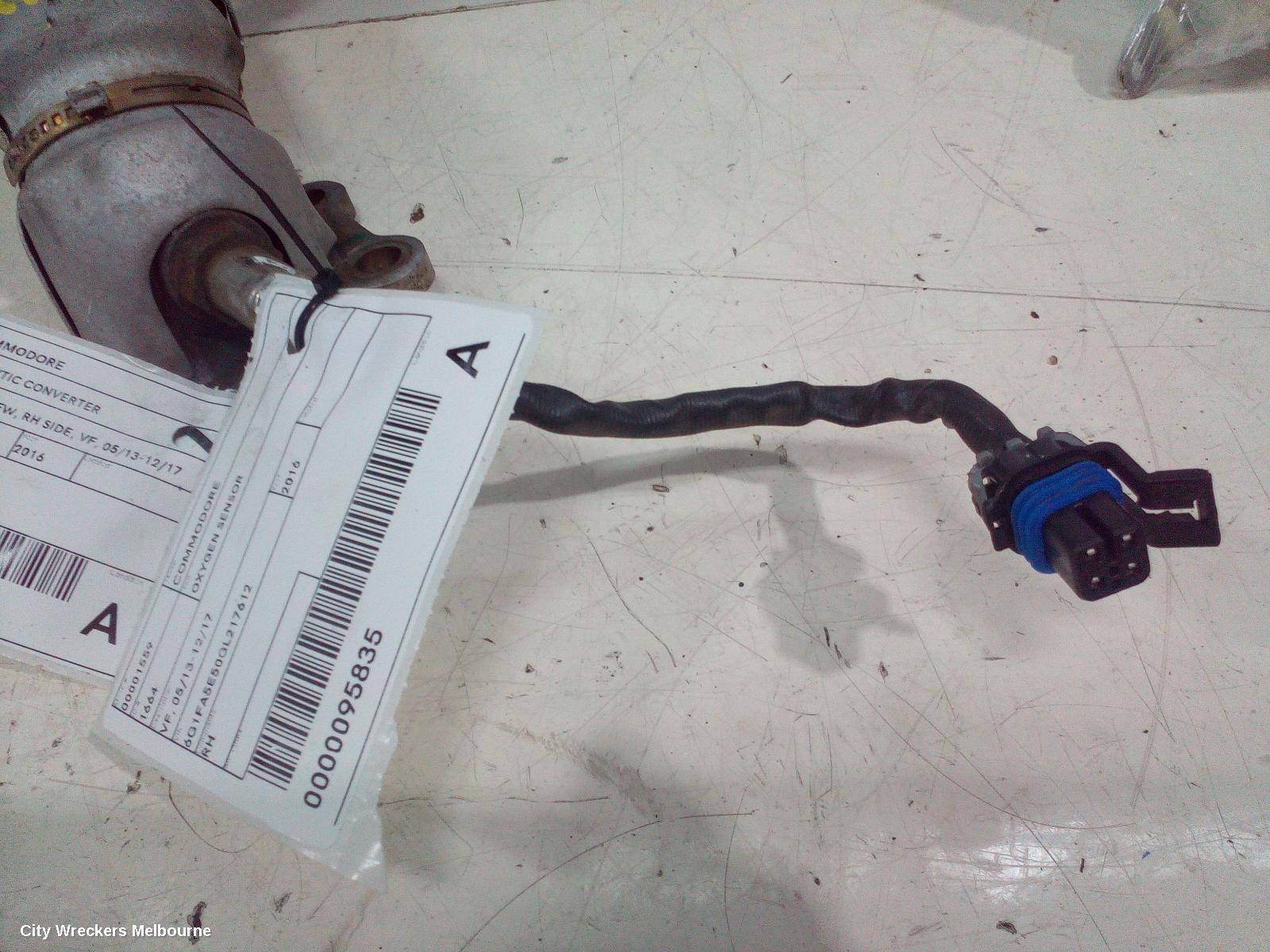 HOLDEN COMMODORE OXYGEN SENSOR, VF, 05/2013 - 12/2017