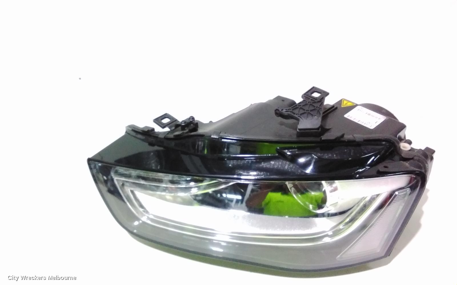 AUDI A4 LEFT HEADLAMP, B8 8K, XENON-ADAPTIVE TYPE, 02/2008 - 06/2012