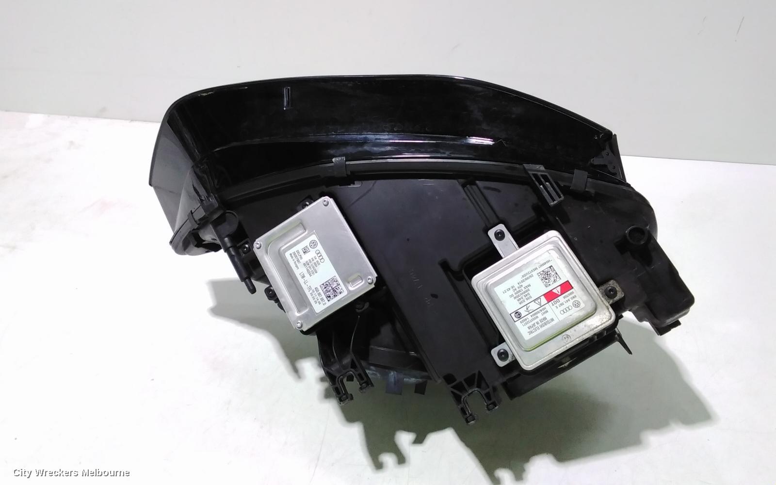 AUDI A4 LEFT HEADLAMP, B8 8K, XENON-ADAPTIVE TYPE, 02/2008 - 06/2012