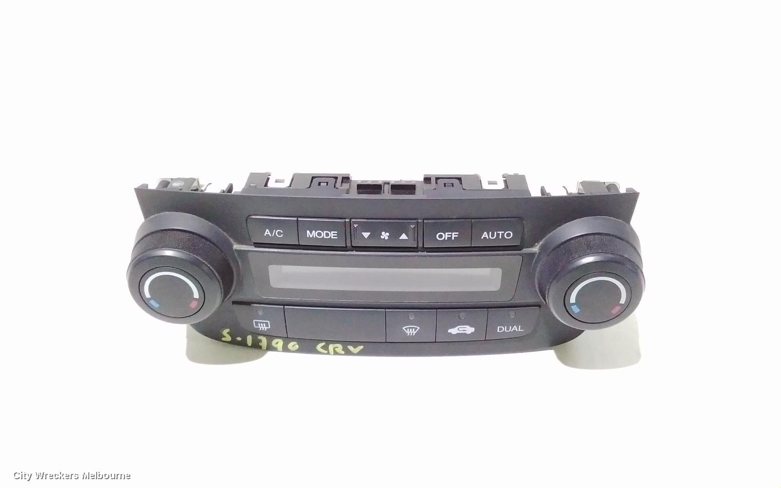 HONDA CRV HEATER/AC CONTROLS, RE, CLIMATE CONTROL TYPE, 03/2007 - 10/2012