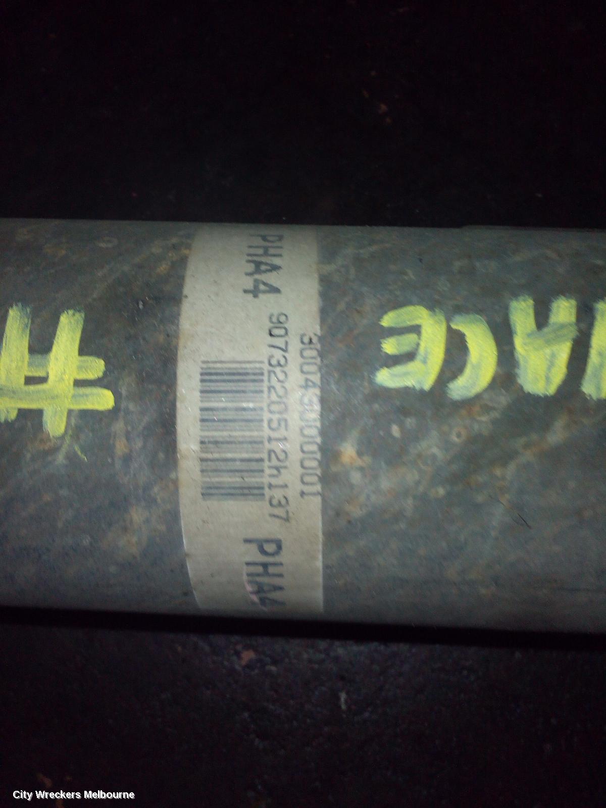 TOYOTA HIACE REAR DRIVE SHAFT, TRH, LWB/SWB, AUTO T/M, PETROL, 03/2005 - 02/2015