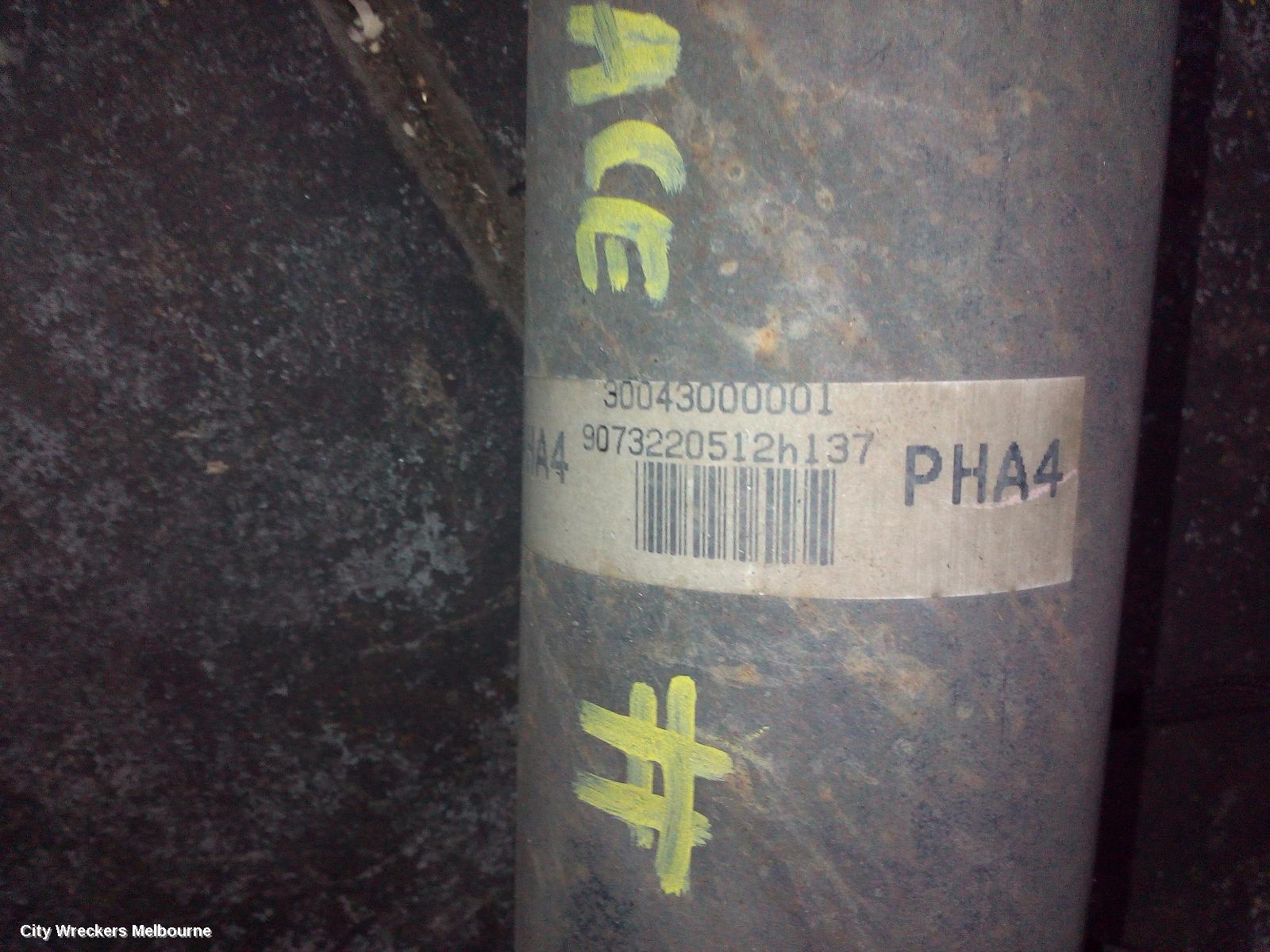 TOYOTA HIACE REAR DRIVE SHAFT, TRH, LWB/SWB, AUTO T/M, PETROL, 03/2005 - 02/2015