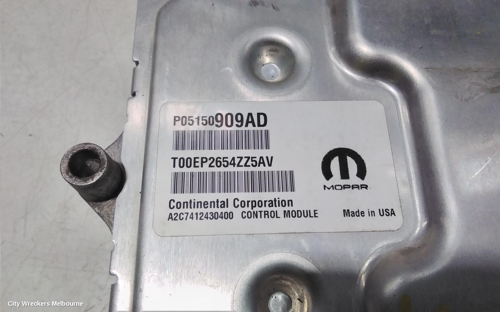 JEEP CHEROKEE ECU, ENGINE ECU, 2.4, PETROL, ECU ONLY, KL, 02/2014 - 12/2019