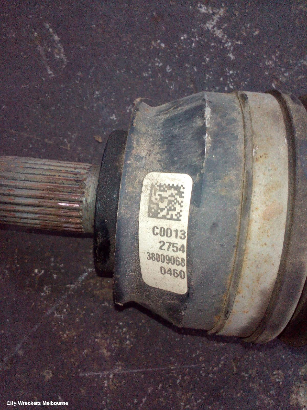JEEP CHEROKEE LEFT DRIVESHAFT, FRONT, PETROL, 2.4, KL, 02/2014 - 12/2019