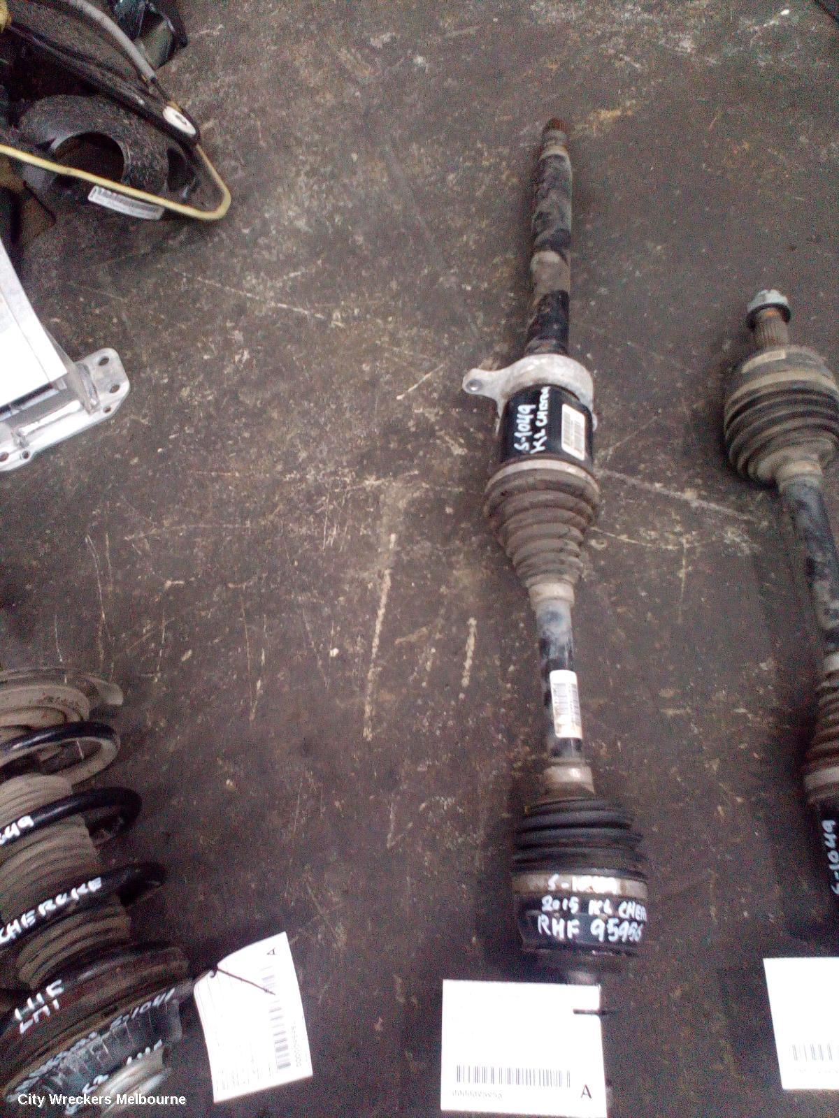 JEEP CHEROKEE RIGHT DRIVESHAFT, FRONT, PETROL, 2.4, KL, 02/2014 - 12/2019