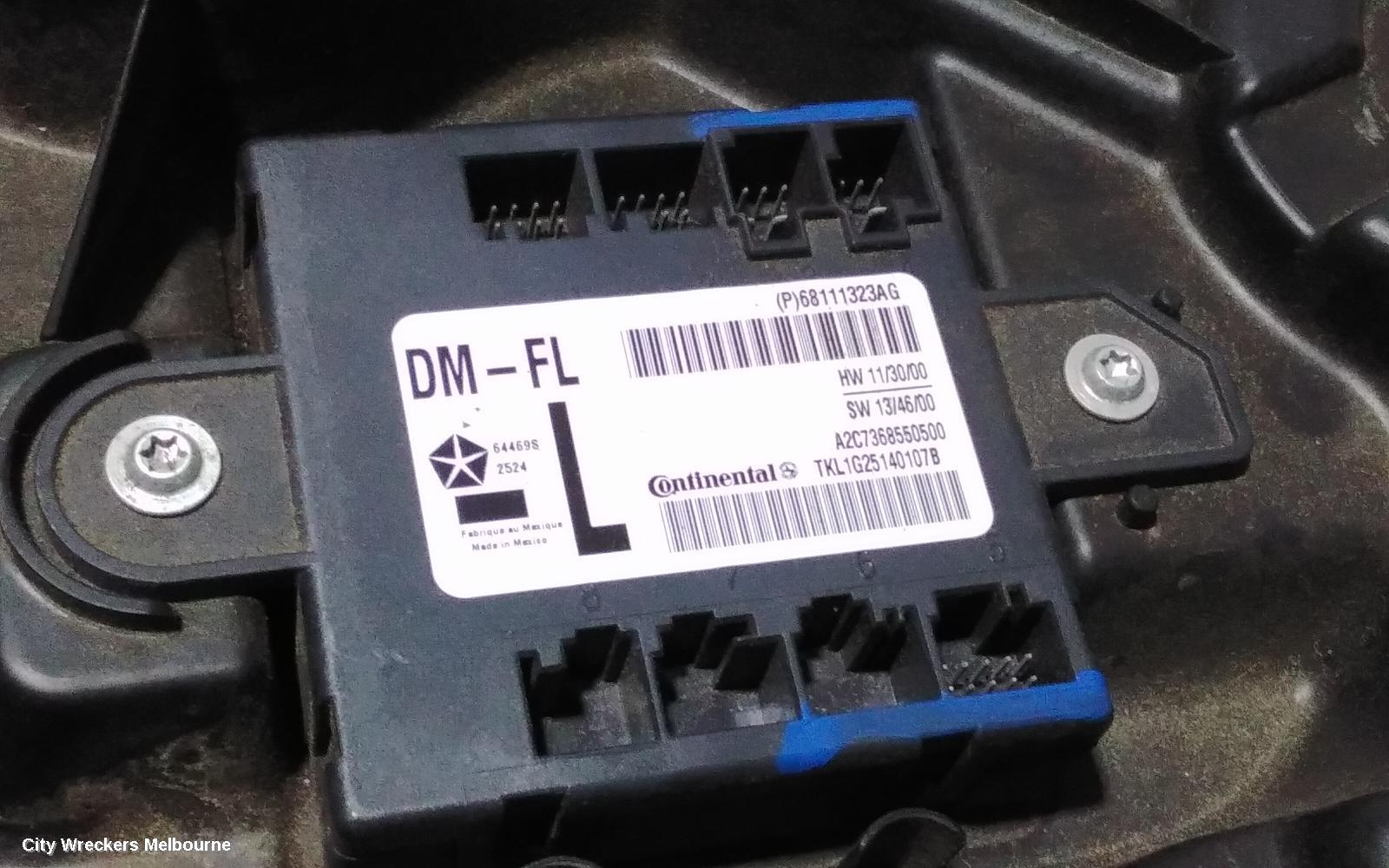 JEEP CHEROKEE LEFT FRONT WINDOW REG/MOTOR, KL, 02/2014 ONWARDS