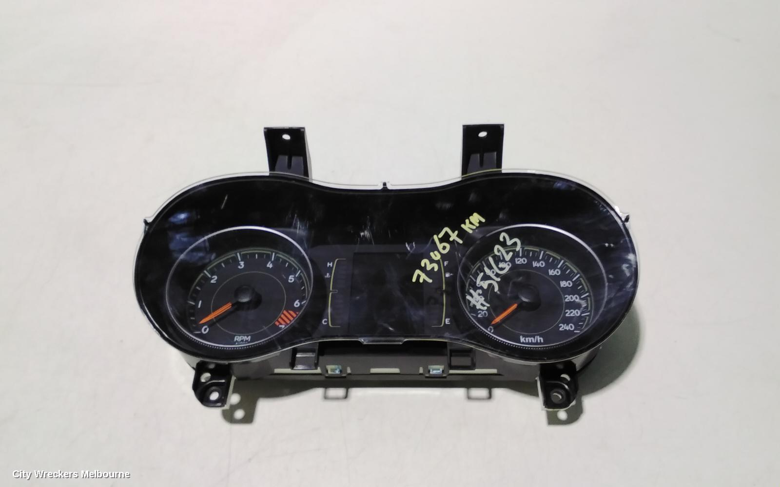 JEEP CHEROKEE INSTRUMENT CLUSTER, PETROL, 2.4/3.2, KL, SPORT/LONGITUDE/BLACKHAWK, 3.5IN DISPLAY TYPE, 02/2014 - 01/2017