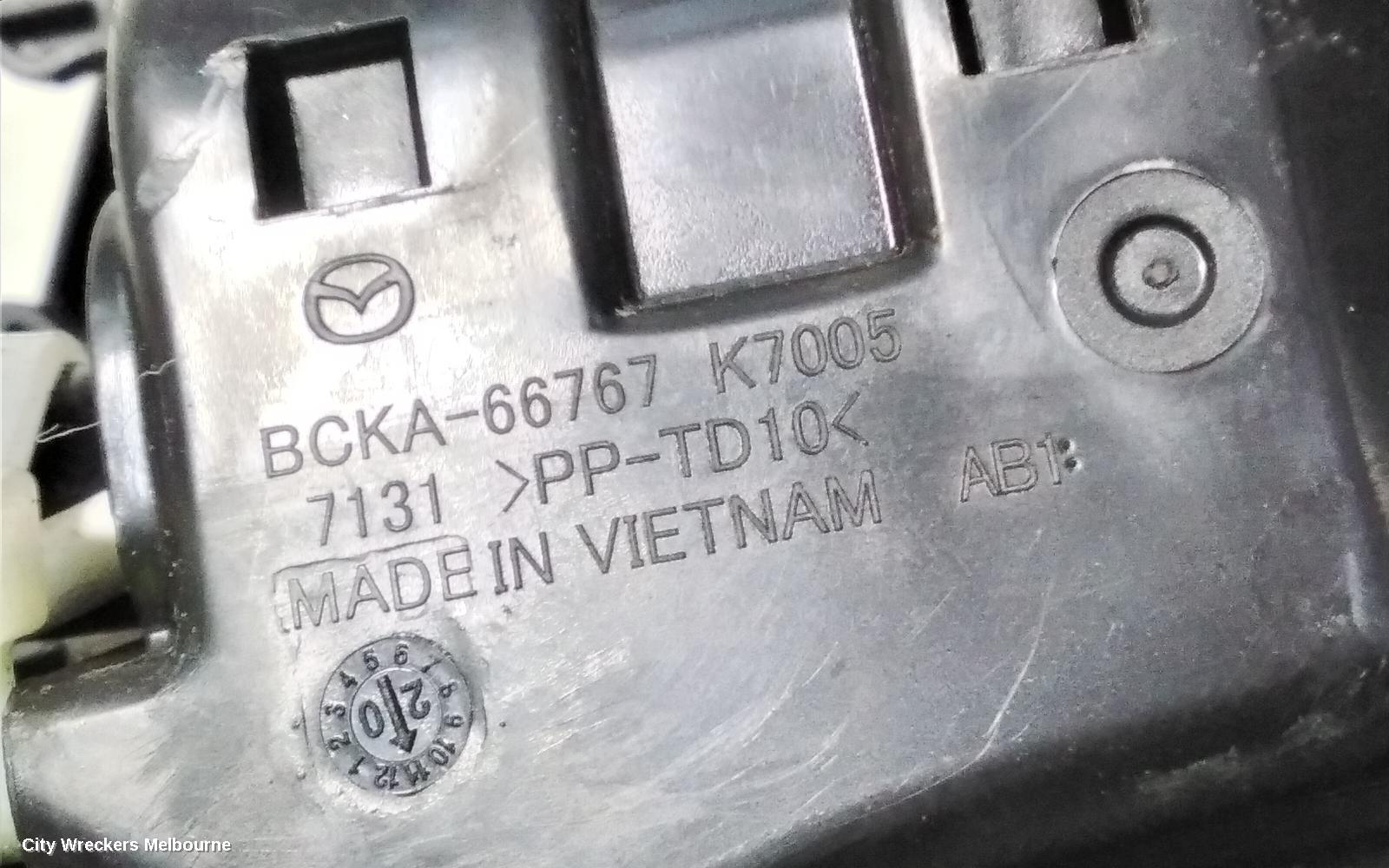 MAZDA 3 FUSE BOX, BP, 03/2019 ONWARDS