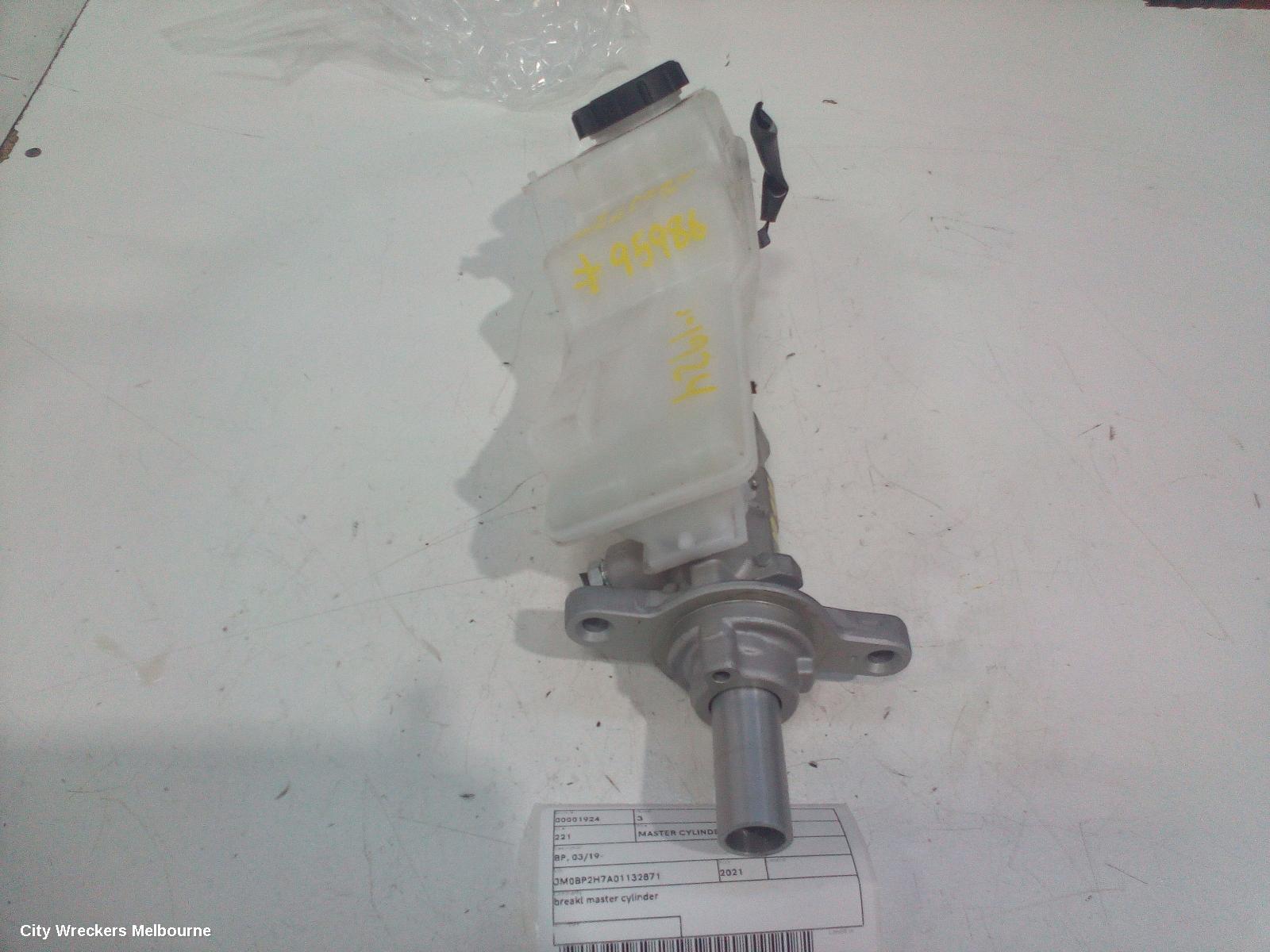 MAZDA 3 MASTER CYLINDER, BP, 03/2019 ONWARDS