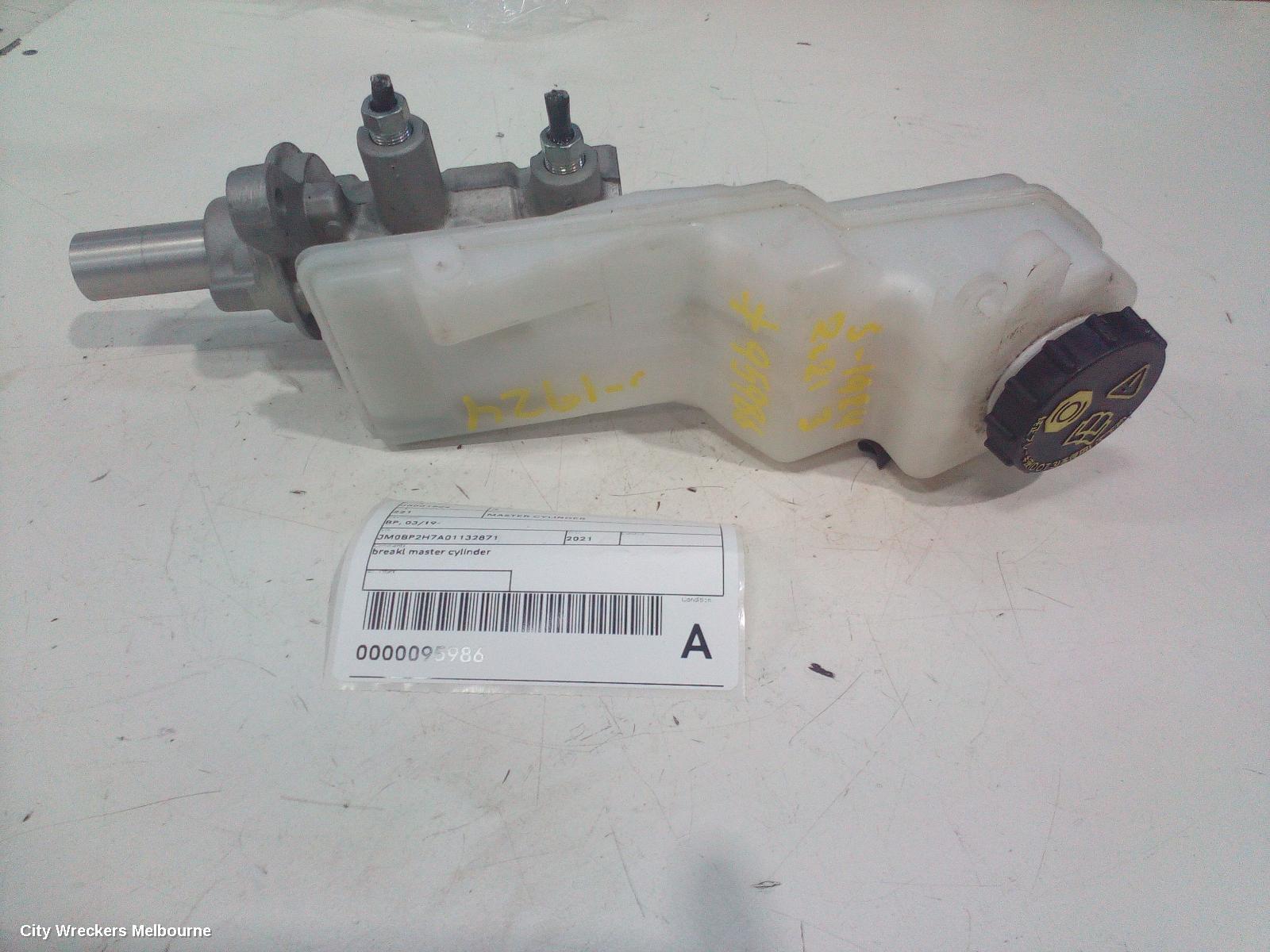 MAZDA 3 MASTER CYLINDER, BP, 03/2019 ONWARDS