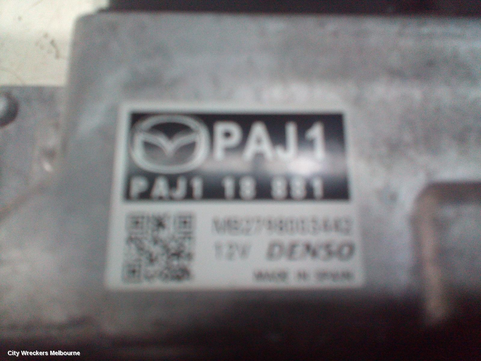 MAZDA 3 ECU, ENGINE ECU, 2.0, PETROL, ECU ONLY, DENSO PAJ1 TYPE, BP, 03/2019 ONWARDS