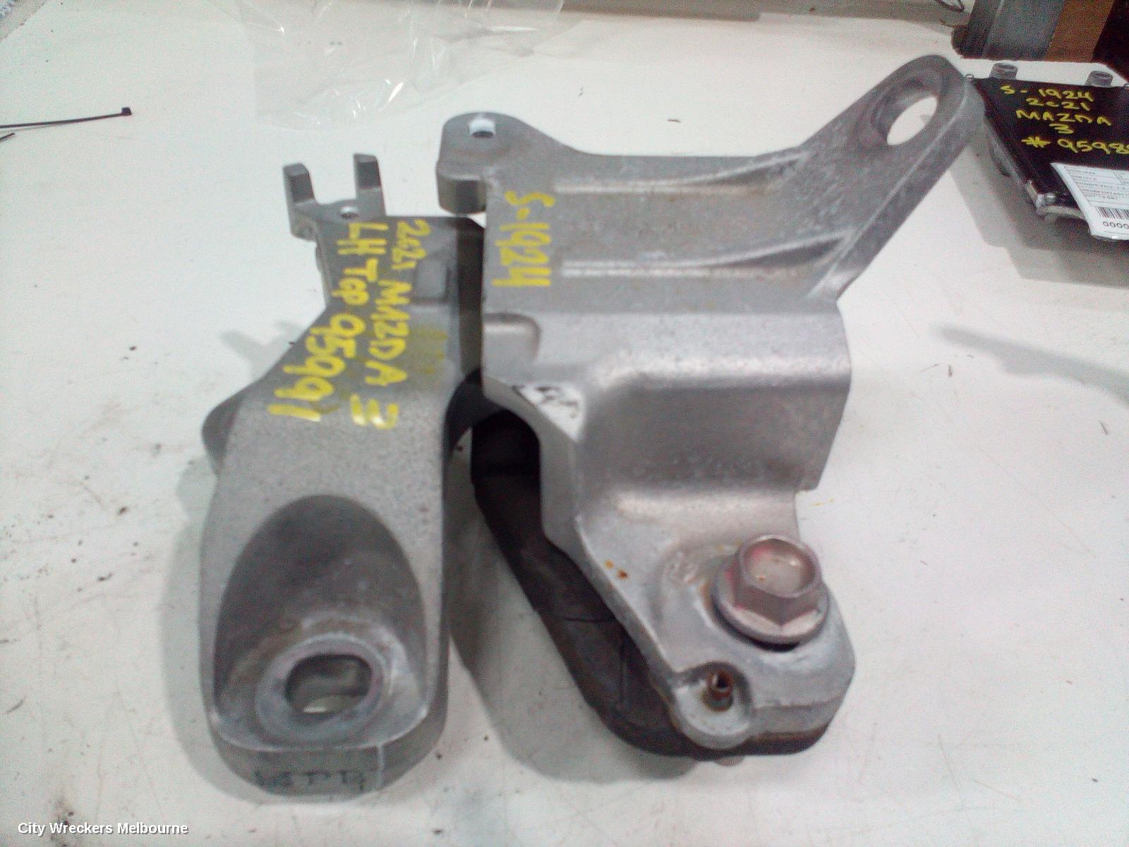 MAZDA 3 MOUNT, BP, 03/2019 ONWARDS