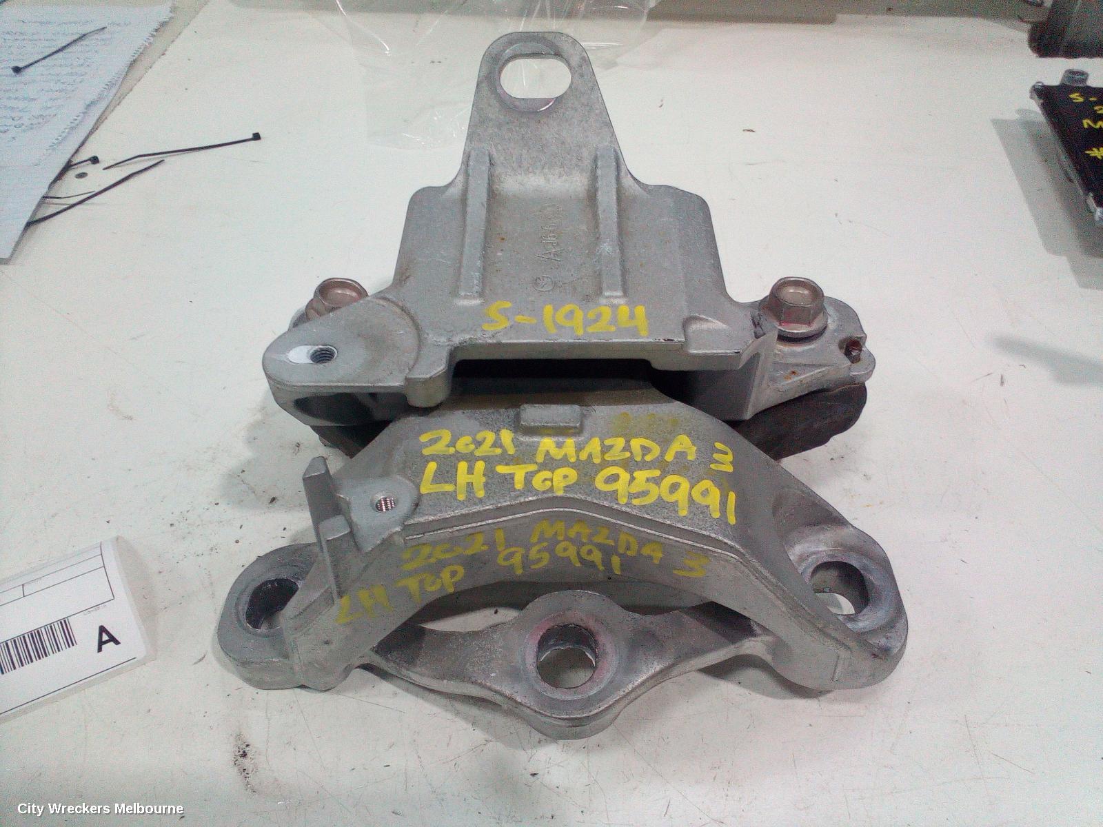 MAZDA 3 MOUNT, BP, 03/2019 ONWARDS