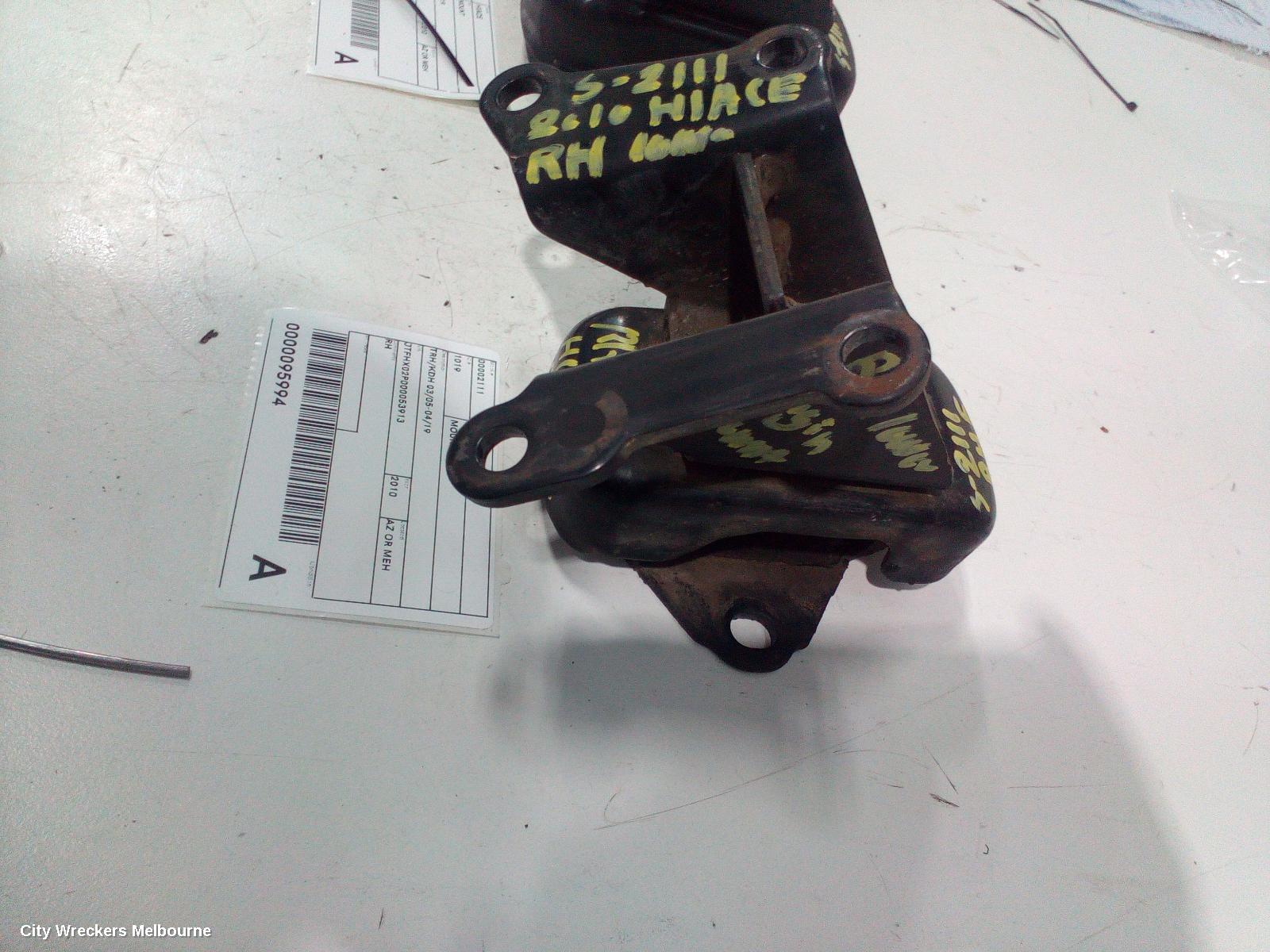 TOYOTA HIACE MOUNT, TRH/KDH 03/2005 - 04/2019